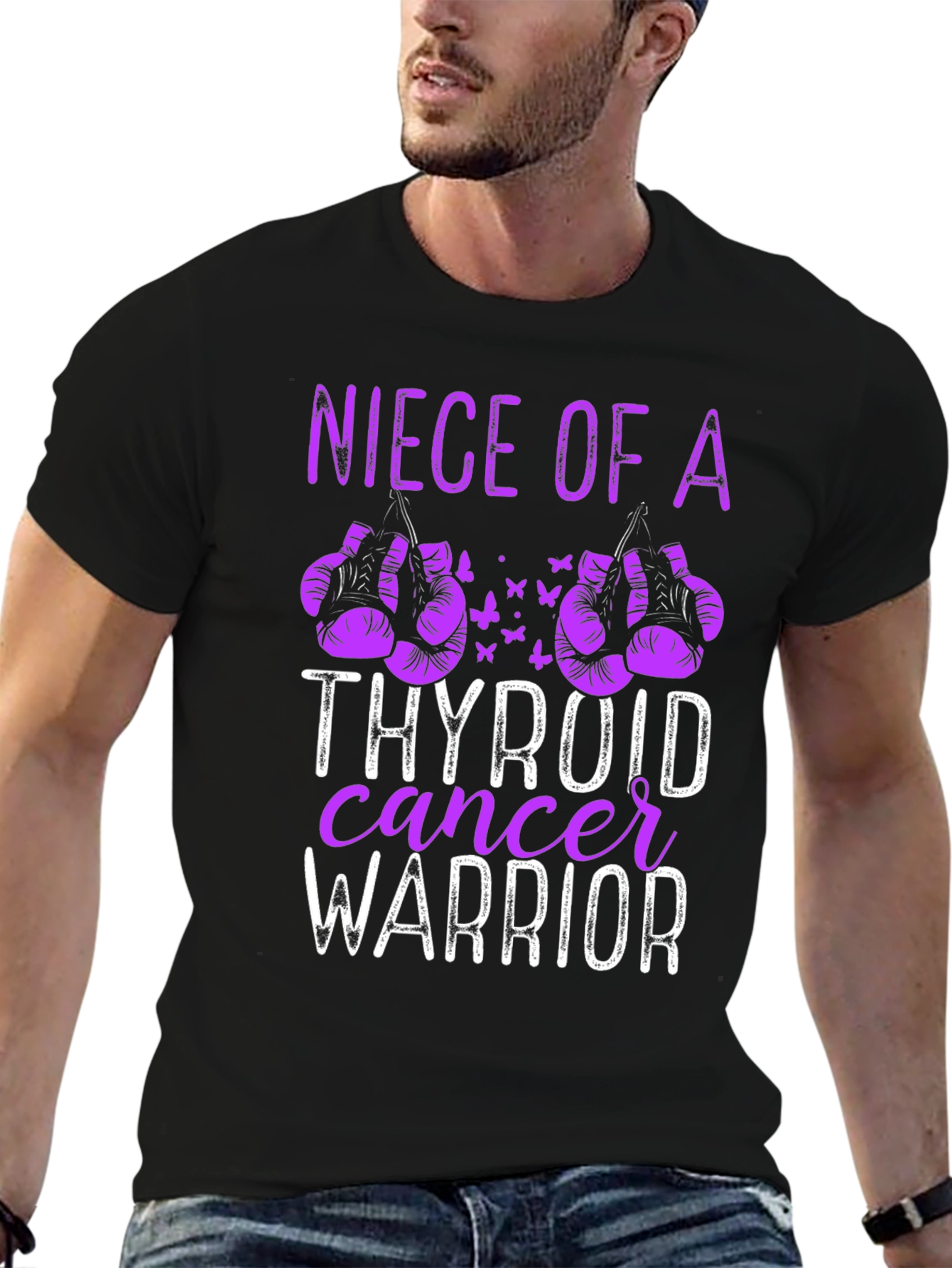Niece of a Thyroid Cancer Warrior T-Shirt