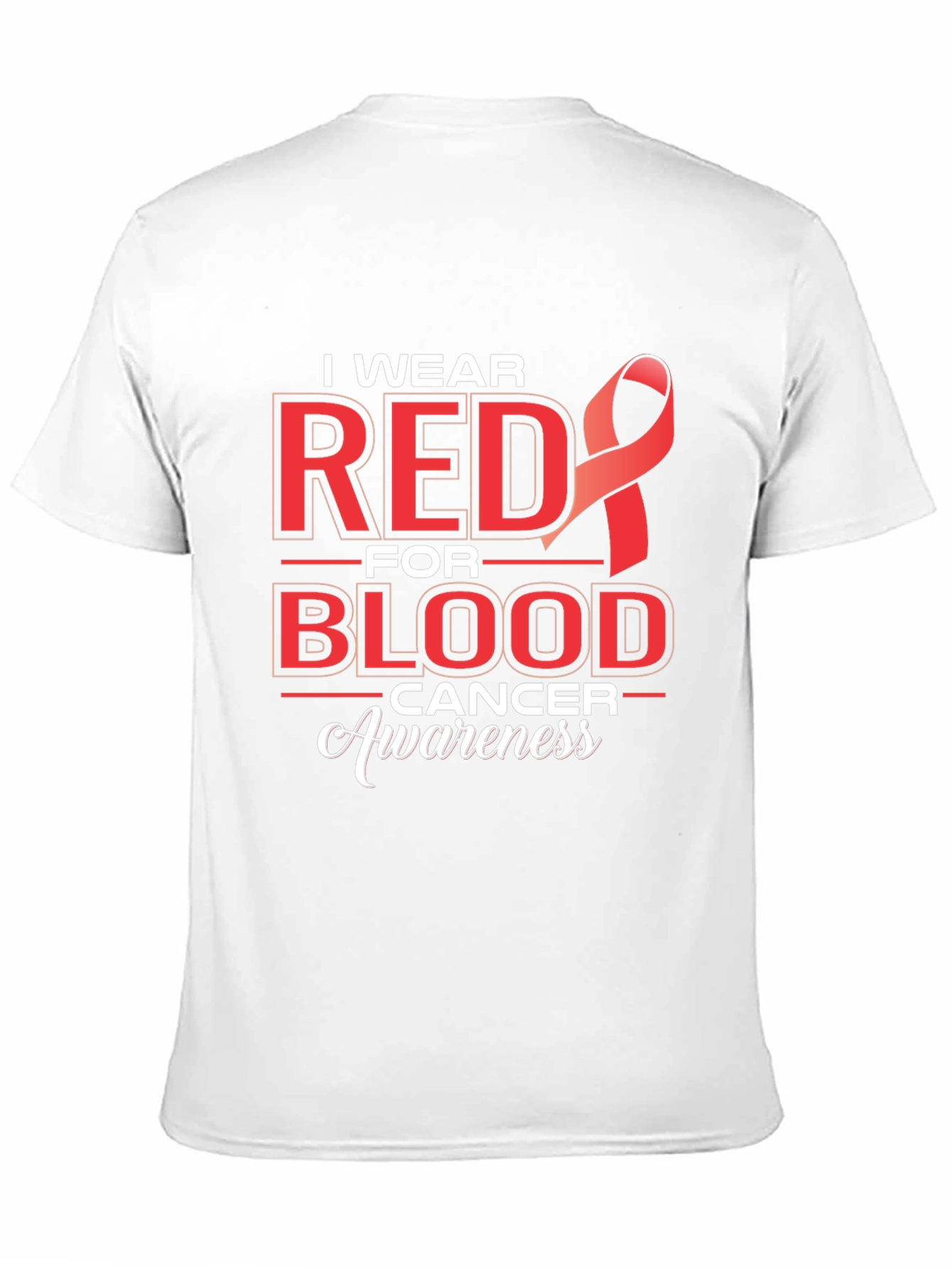 Red for Blood Cancer Awareness T-Shirt