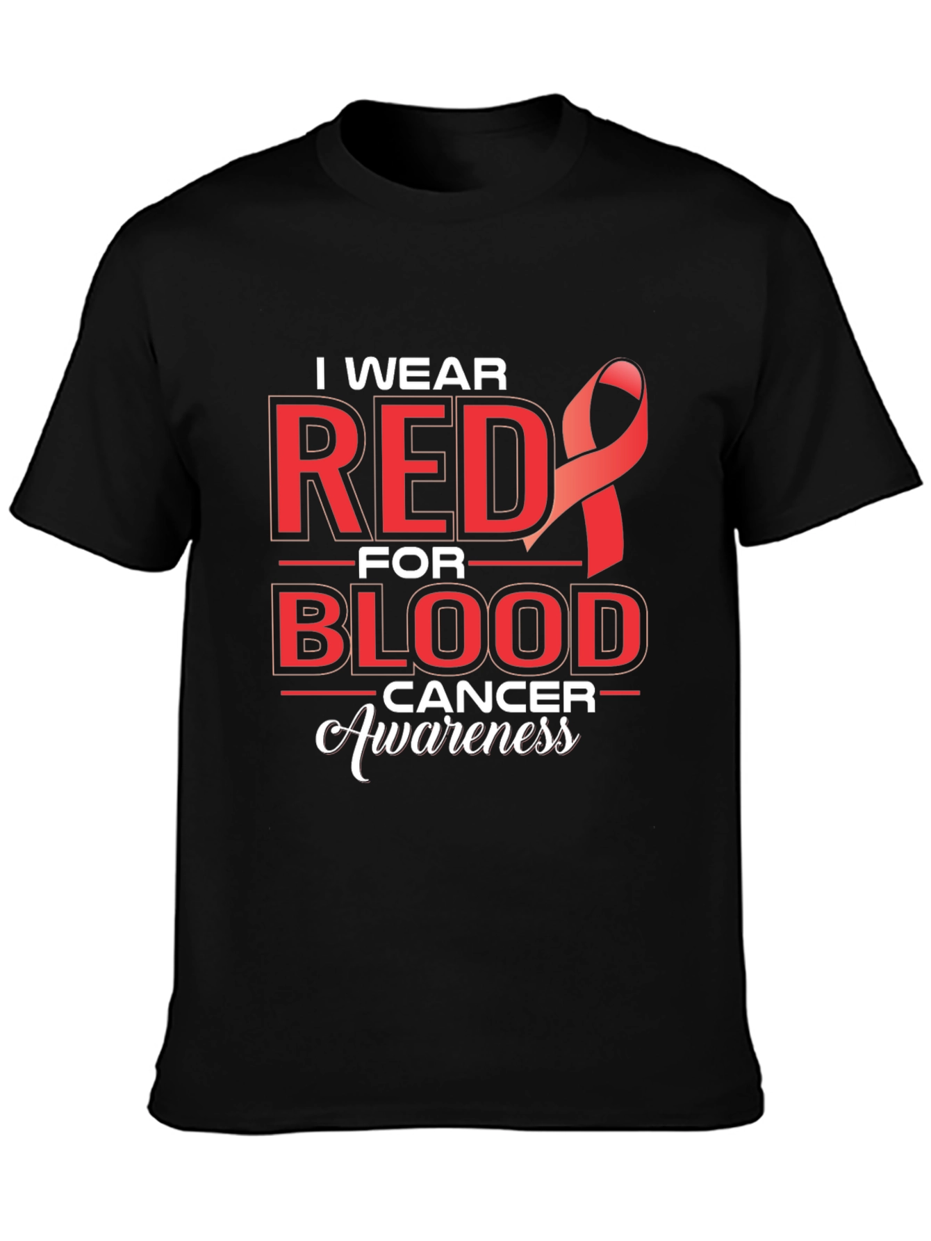 Red for Blood Cancer Awareness T-Shirt