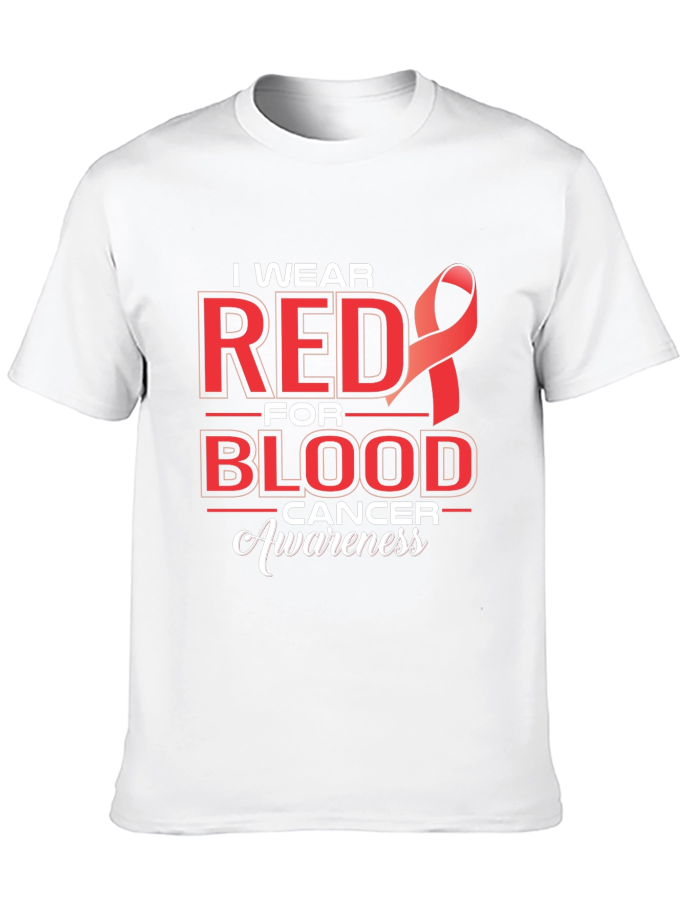 Red for Blood Cancer Awareness T-Shirt