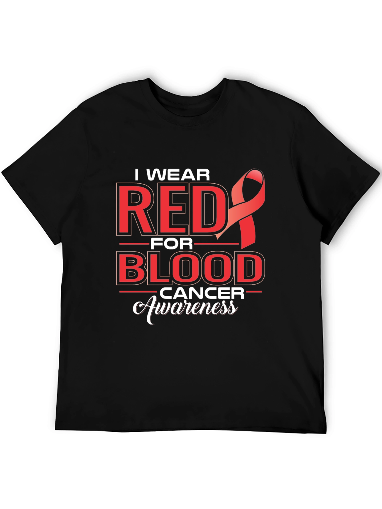 Red for Blood Cancer Awareness T-Shirt