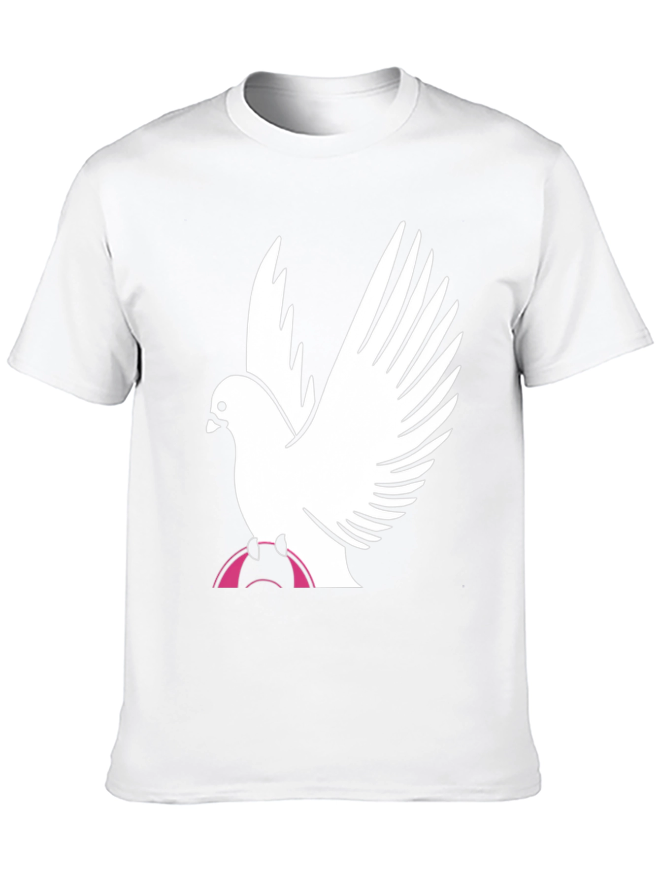 Dove Graphic Black Tee