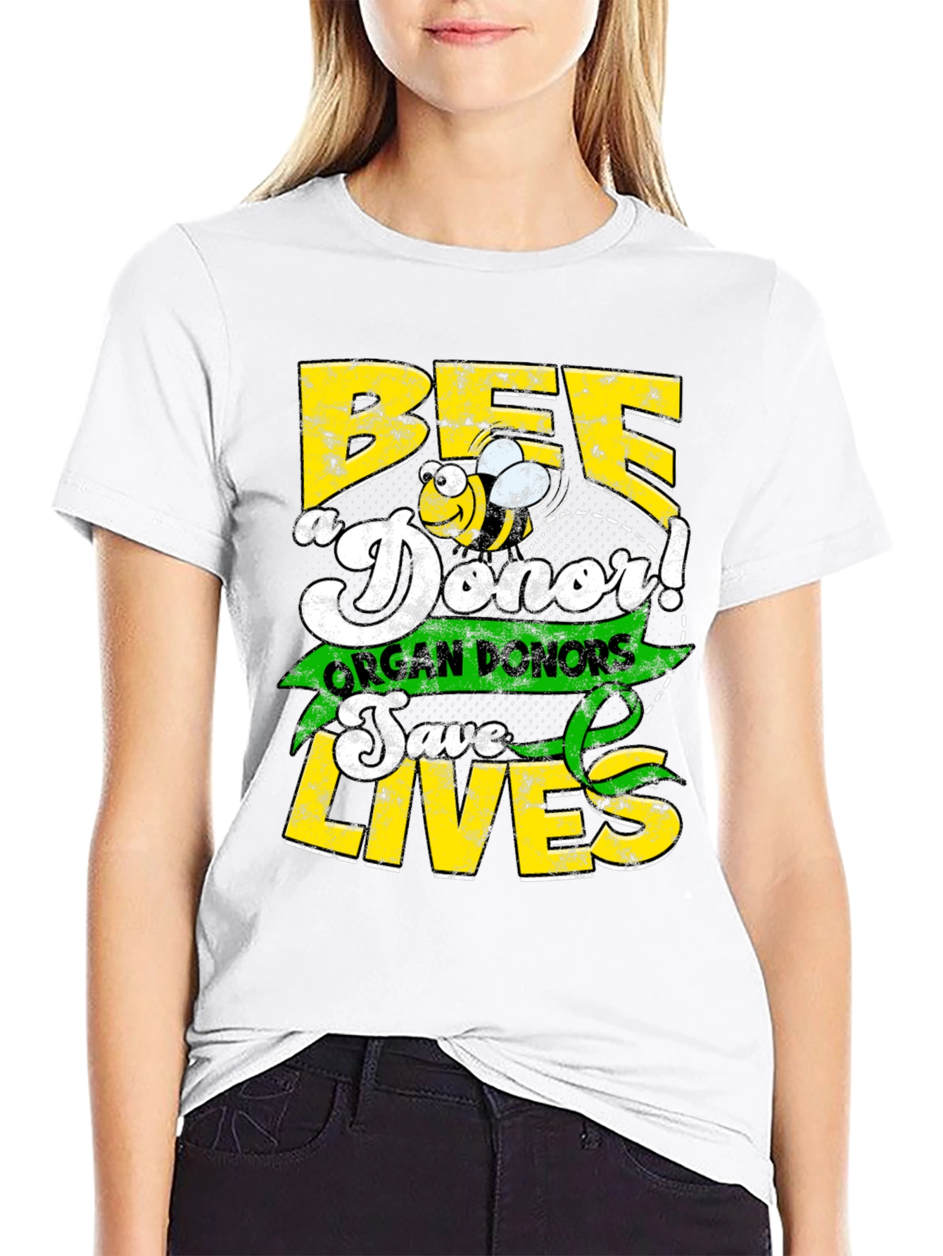 Bee a Donor! Organ Donation Awareness T-Shirt