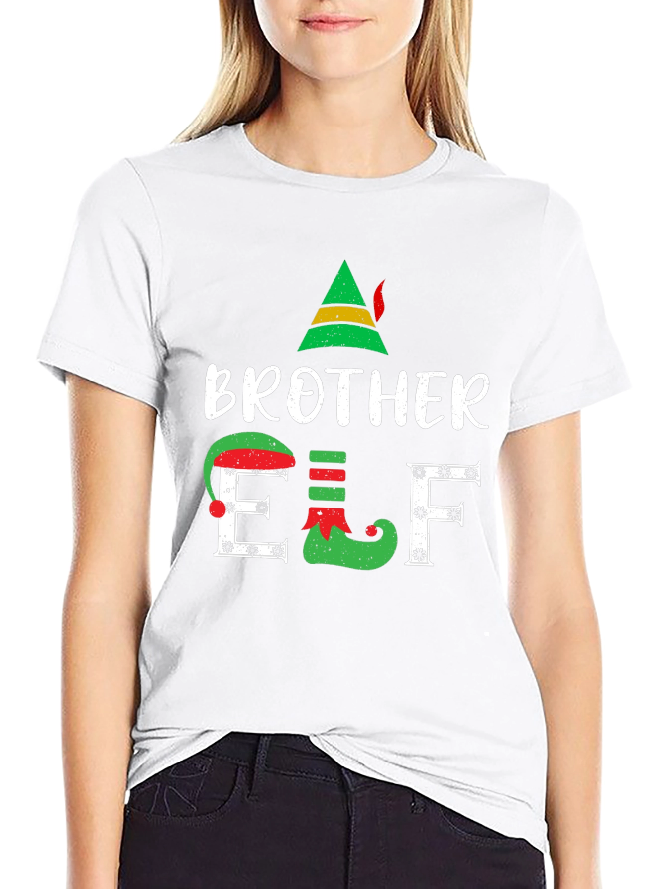 Brother Elf Christmas Graphic T-Shirt