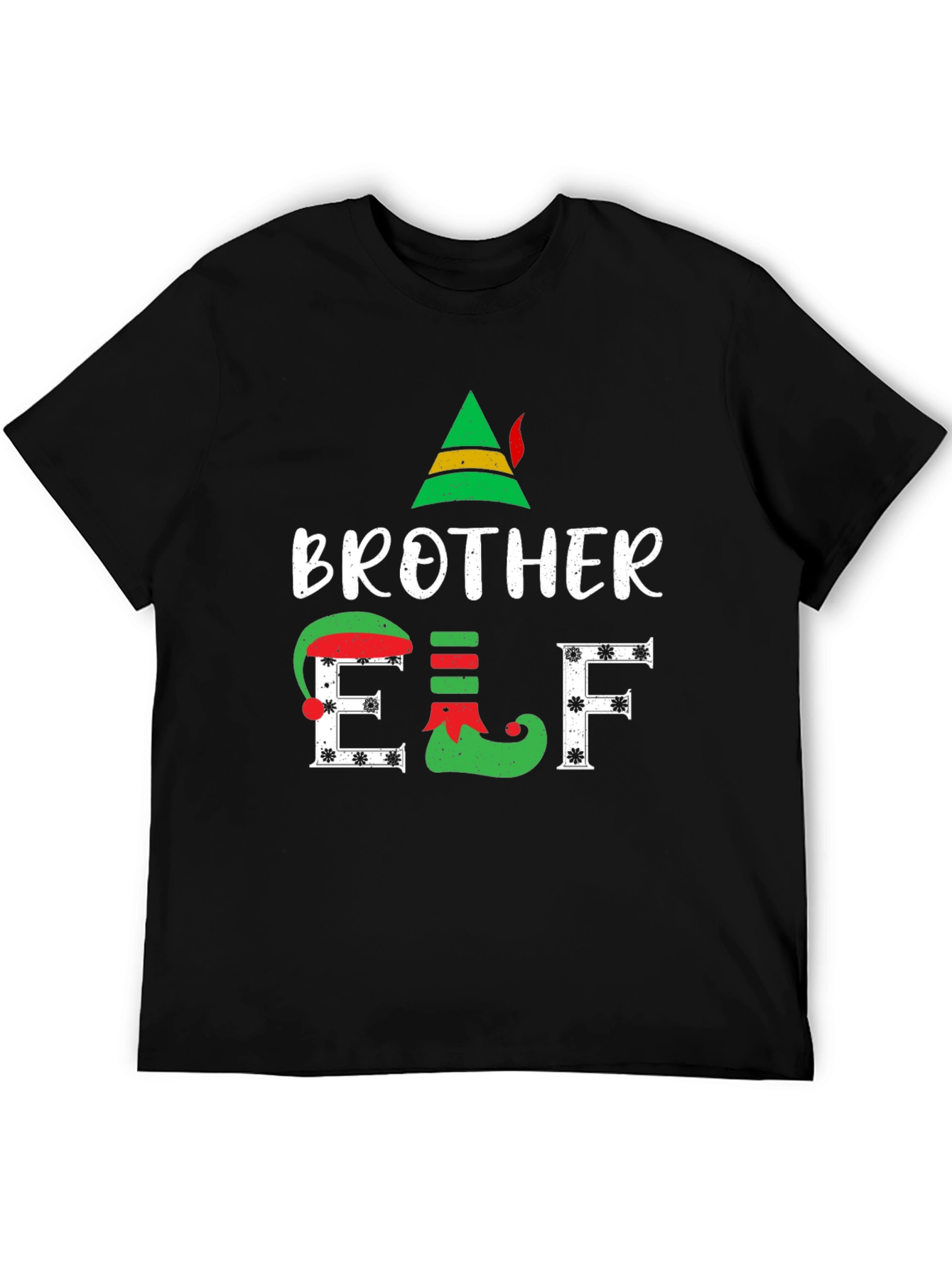 Brother Elf Christmas Graphic T-Shirt