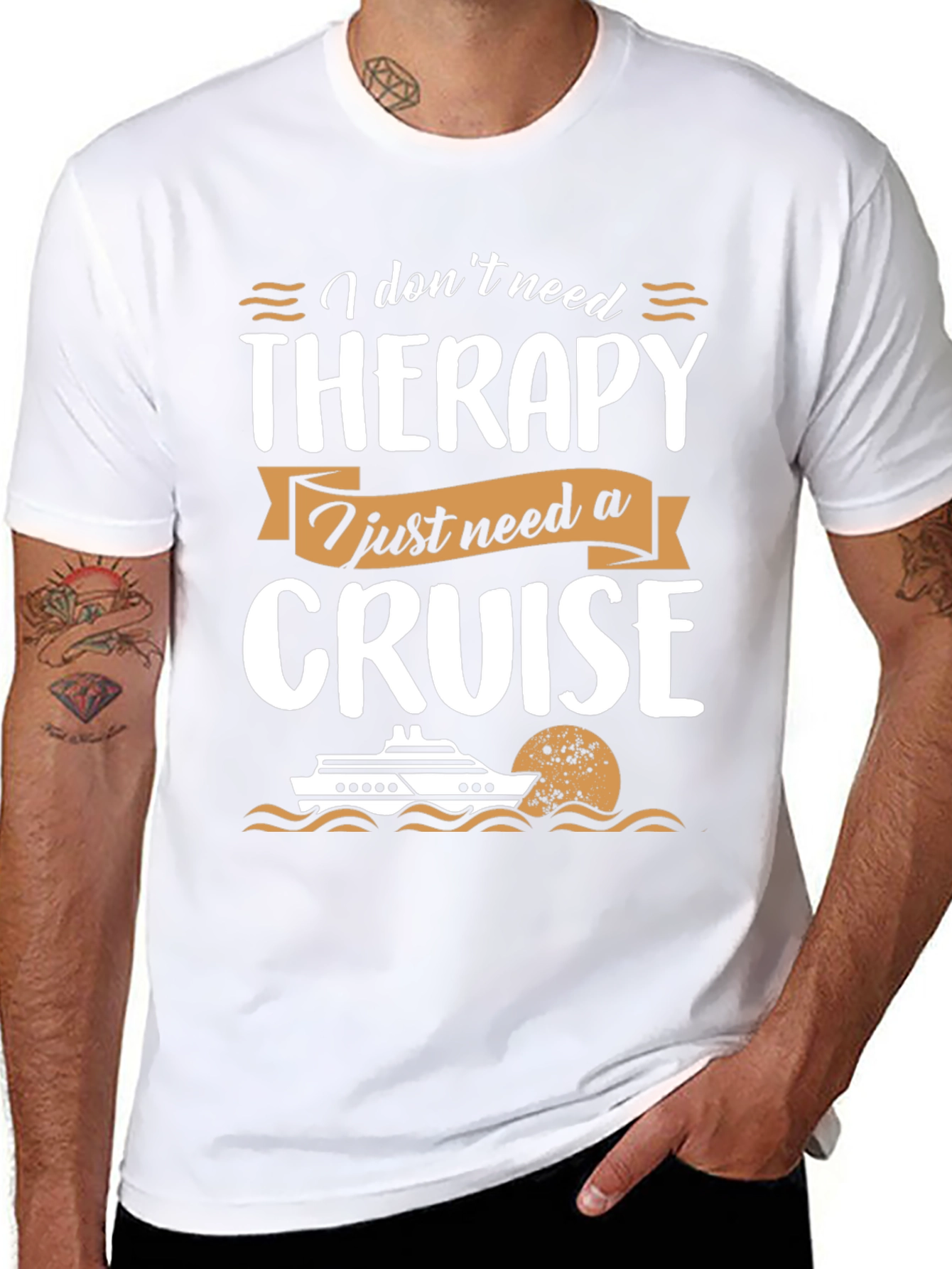 Cruise Therapy T-Shirt - Vacation Apparel