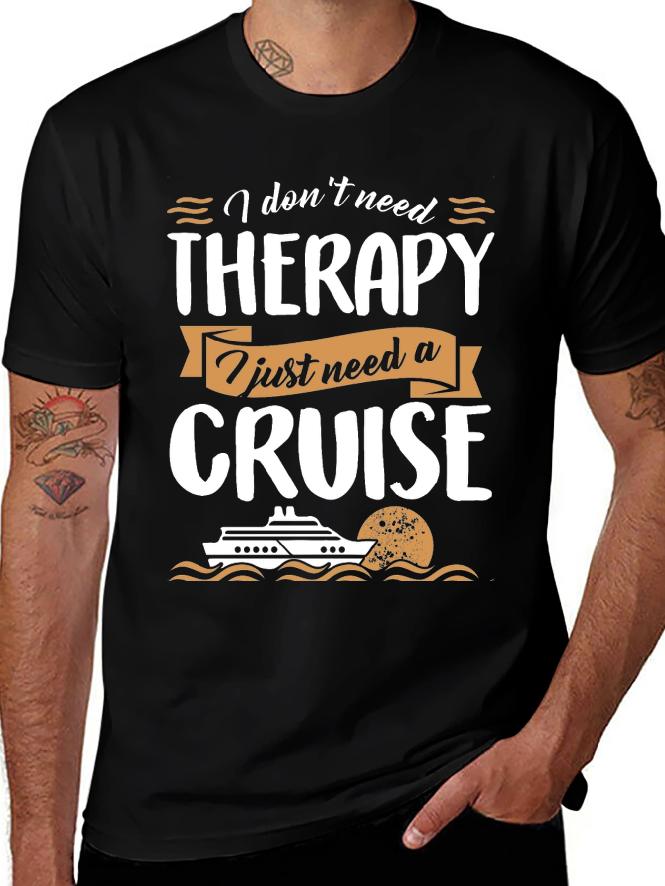 Cruise Therapy T-Shirt - Vacation Apparel