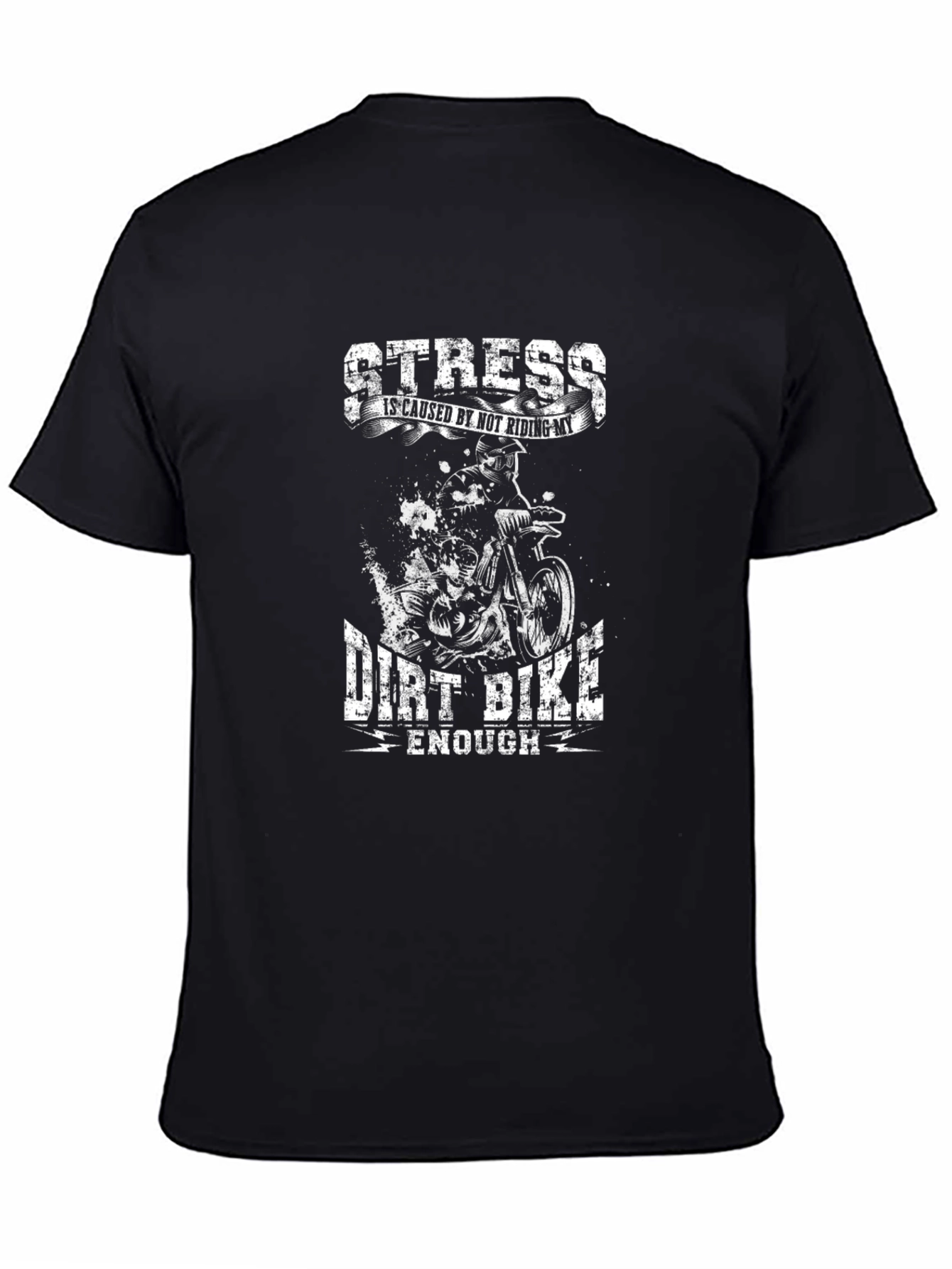 Dirt Bike Stress Relief Graphic Tee