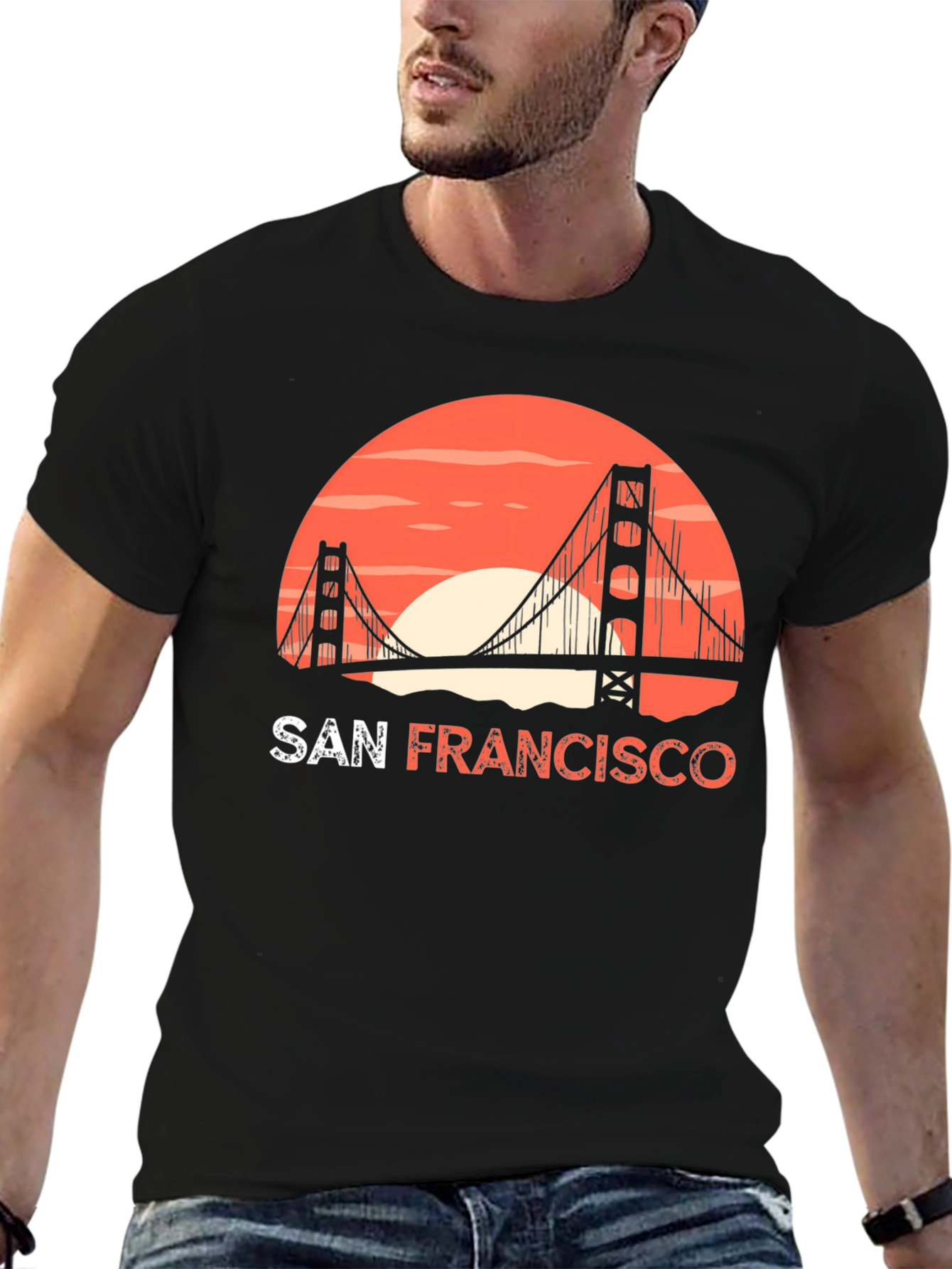 San Francisco Graphic T-Shirt - Black