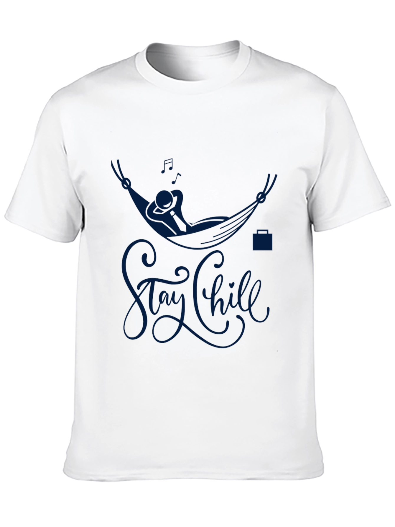 Stay Chill Graphic Tee - Mens Casual T-Shirt
