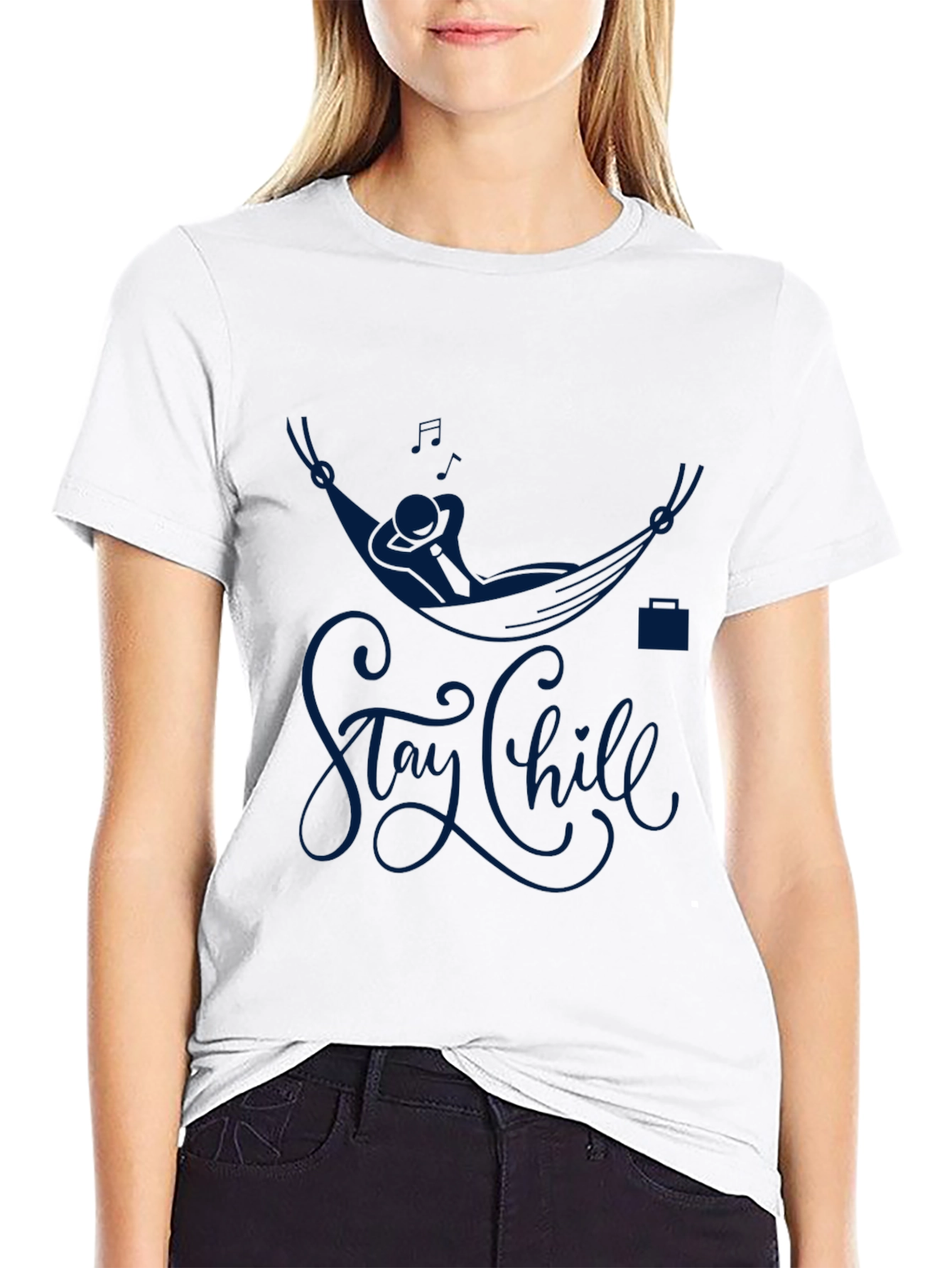 Stay Chill Graphic Tee - Mens Casual T-Shirt