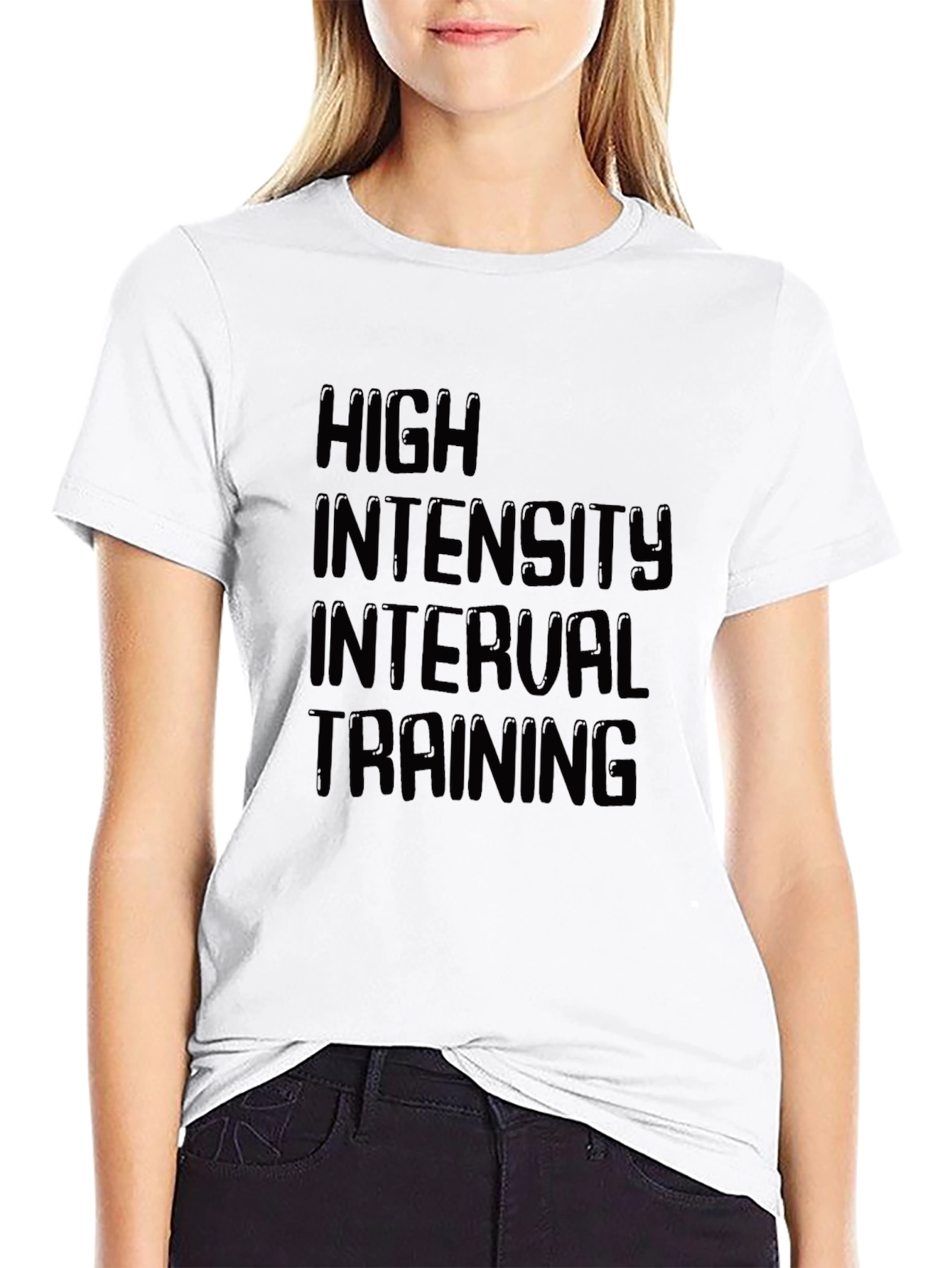 High Intensity Interval Training Graphic Tee