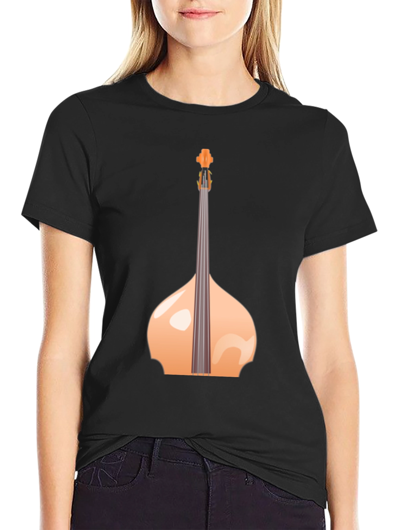 Bass Guitar T-Shirt - Musical Instrument Design