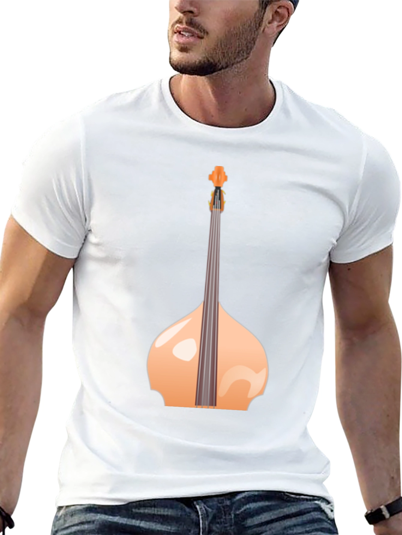 Bass Guitar T-Shirt - Musical Instrument Design