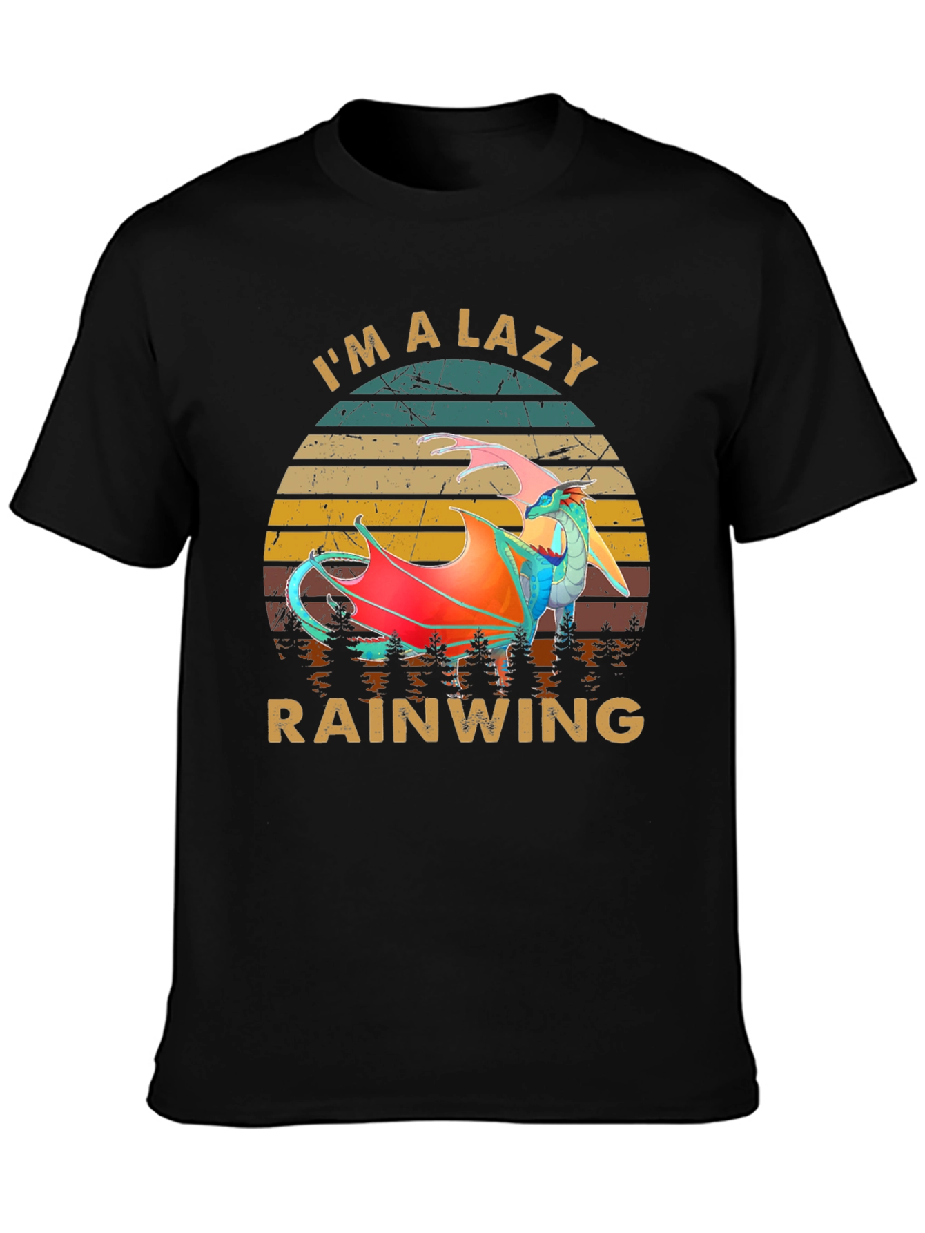 Im A Lazy Rainwing Graphic T-Shirt