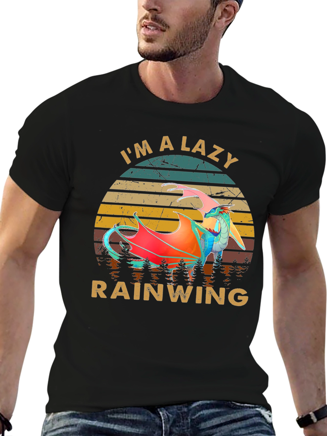 Im A Lazy Rainwing Graphic T-Shirt