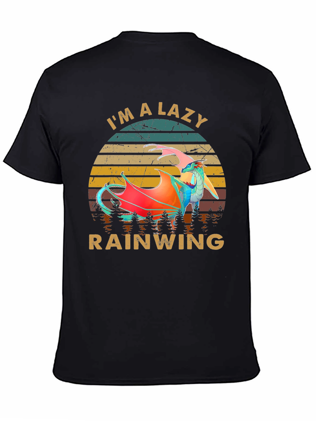 Im A Lazy Rainwing Graphic T-Shirt