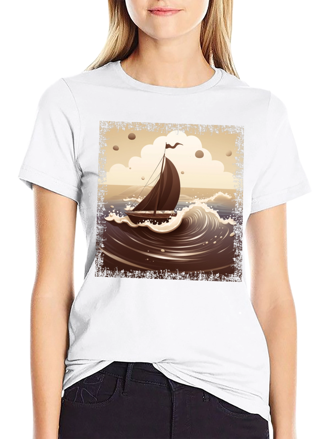 Sailing the Chocolate Sea T-Shirt