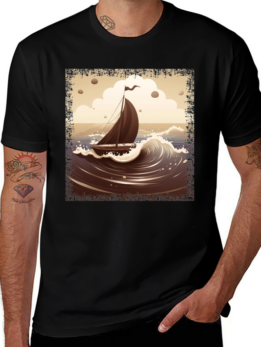 Sailing the Chocolate Sea T-Shirt