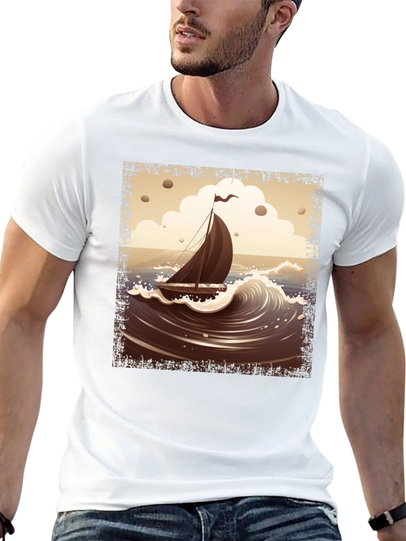Sailing the Chocolate Sea T-Shirt