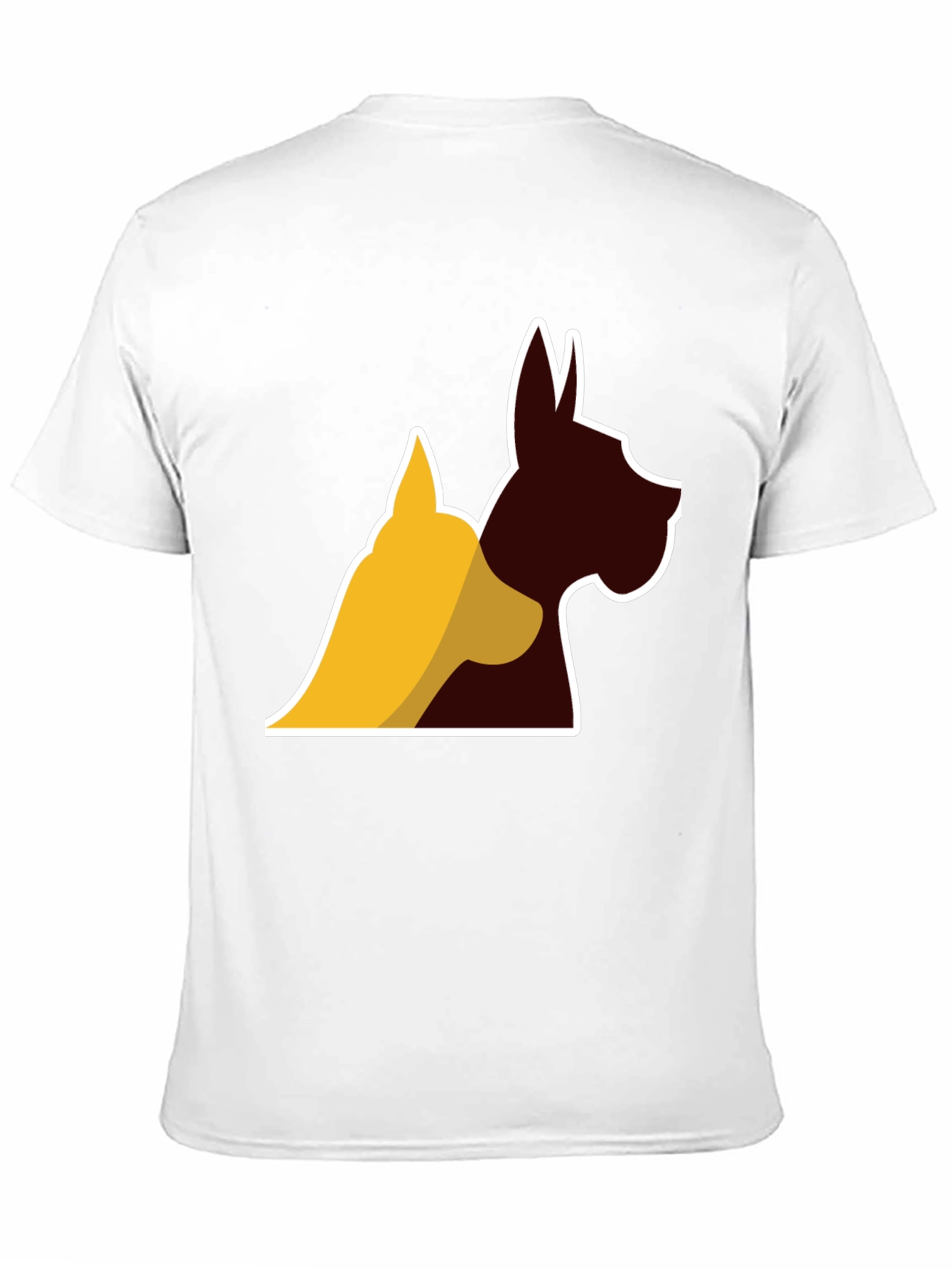 Dog Silhouette Graphic Tee