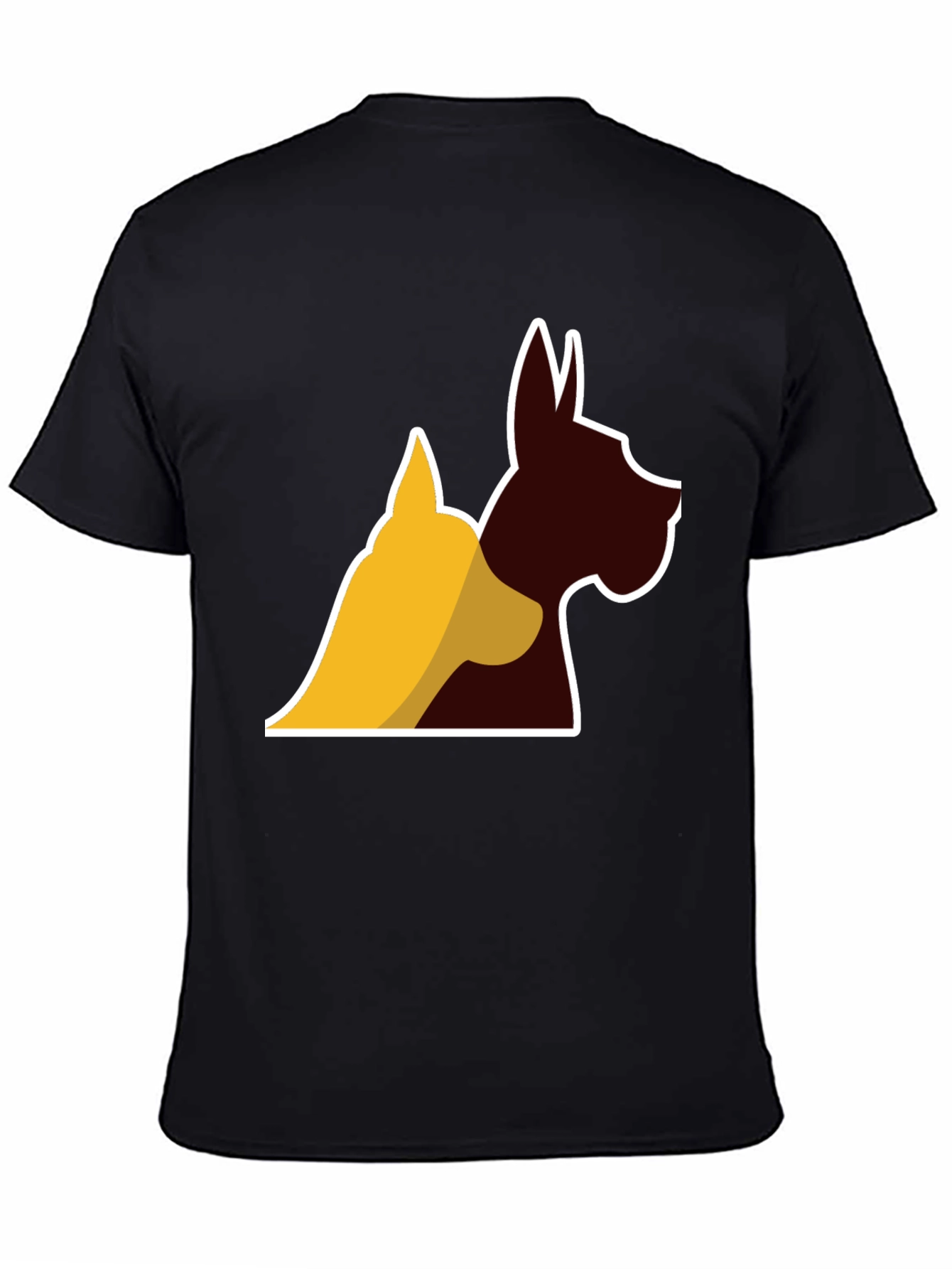Dog Silhouette Graphic Tee