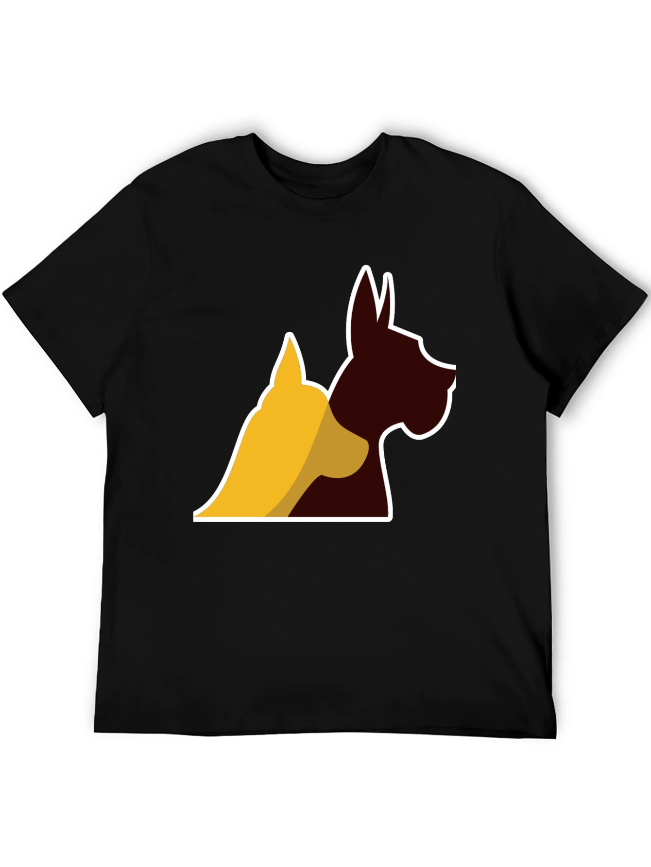 Dog Silhouette Graphic Tee