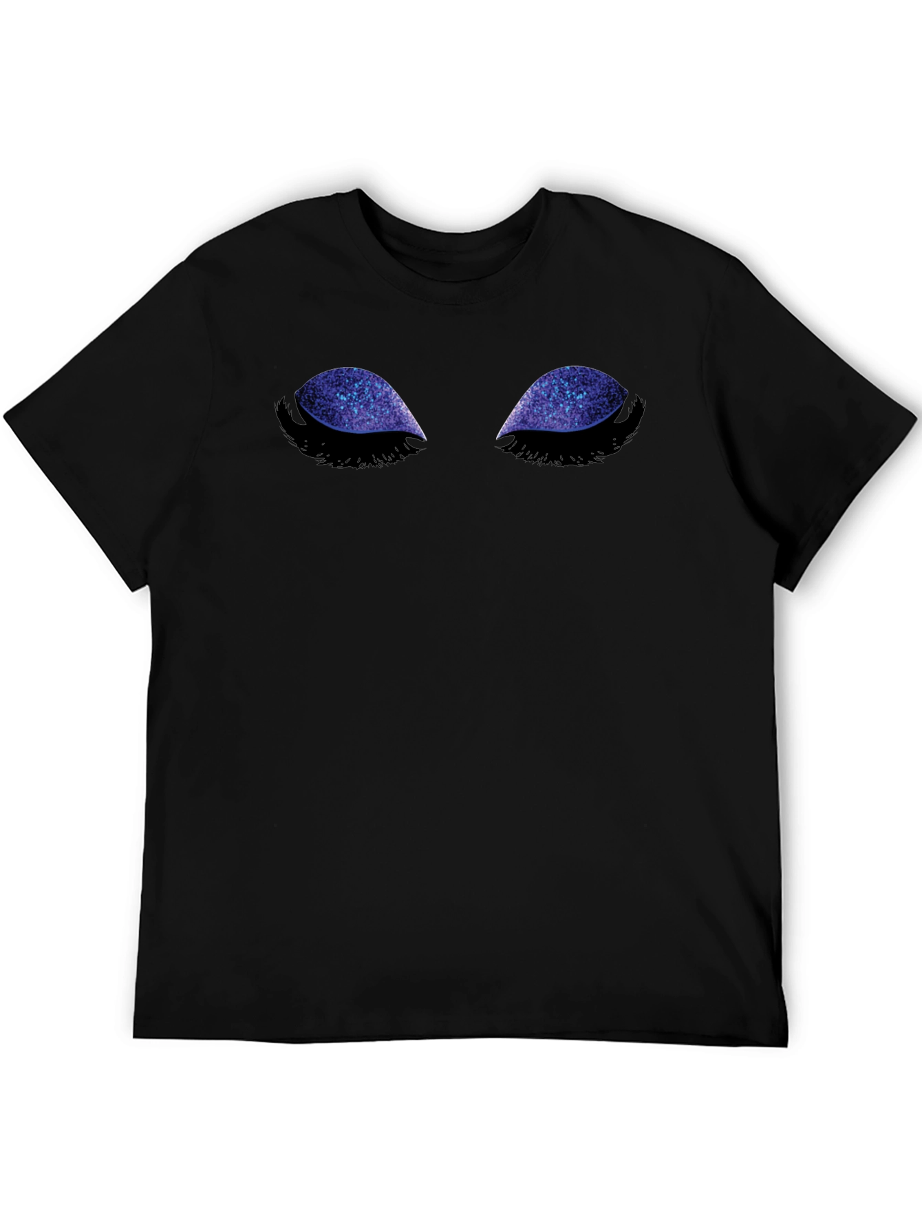 Cosmic Eyes Graphic Tee - Black