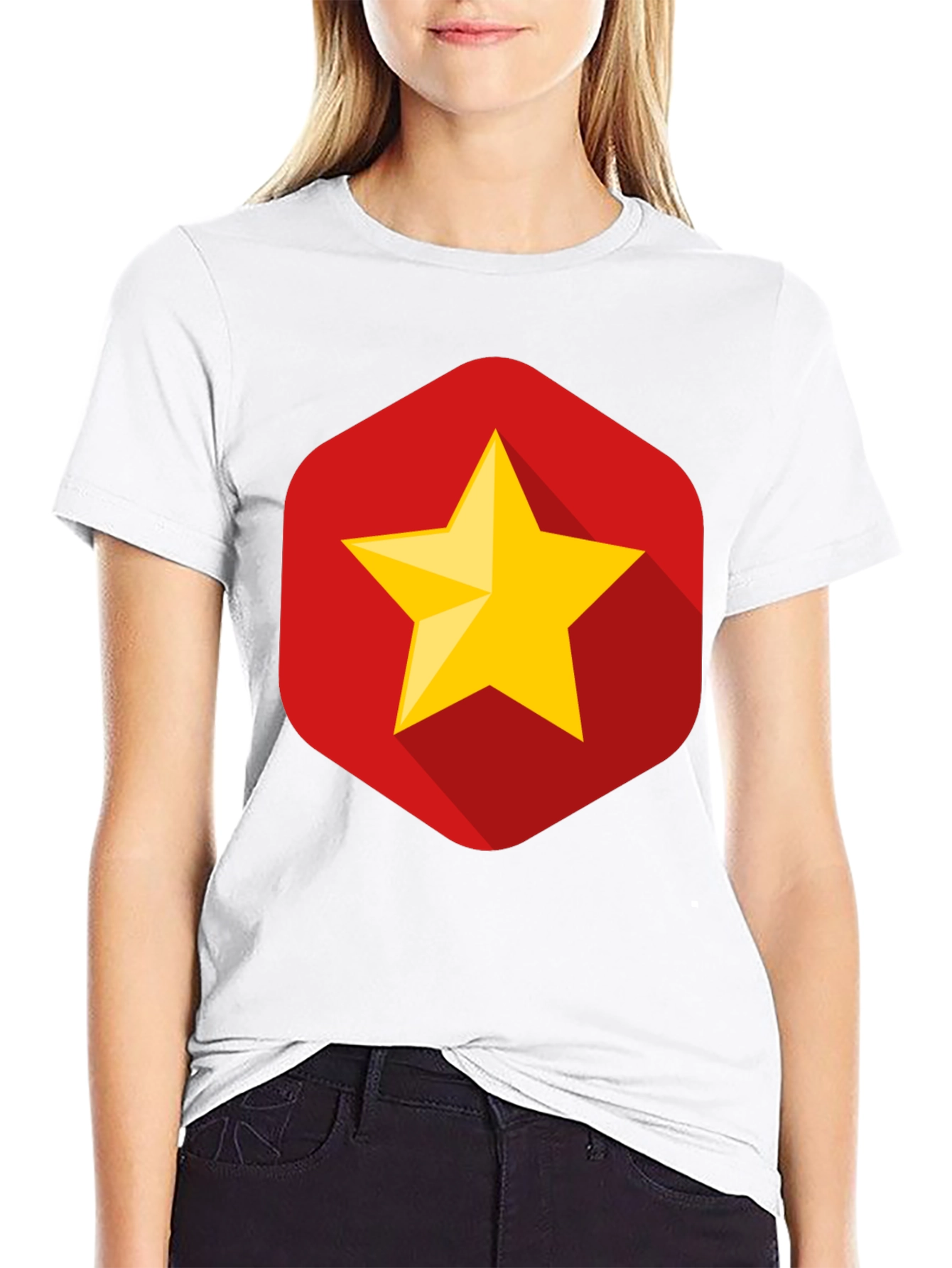 Star Logo Graphic T-Shirt - Mens