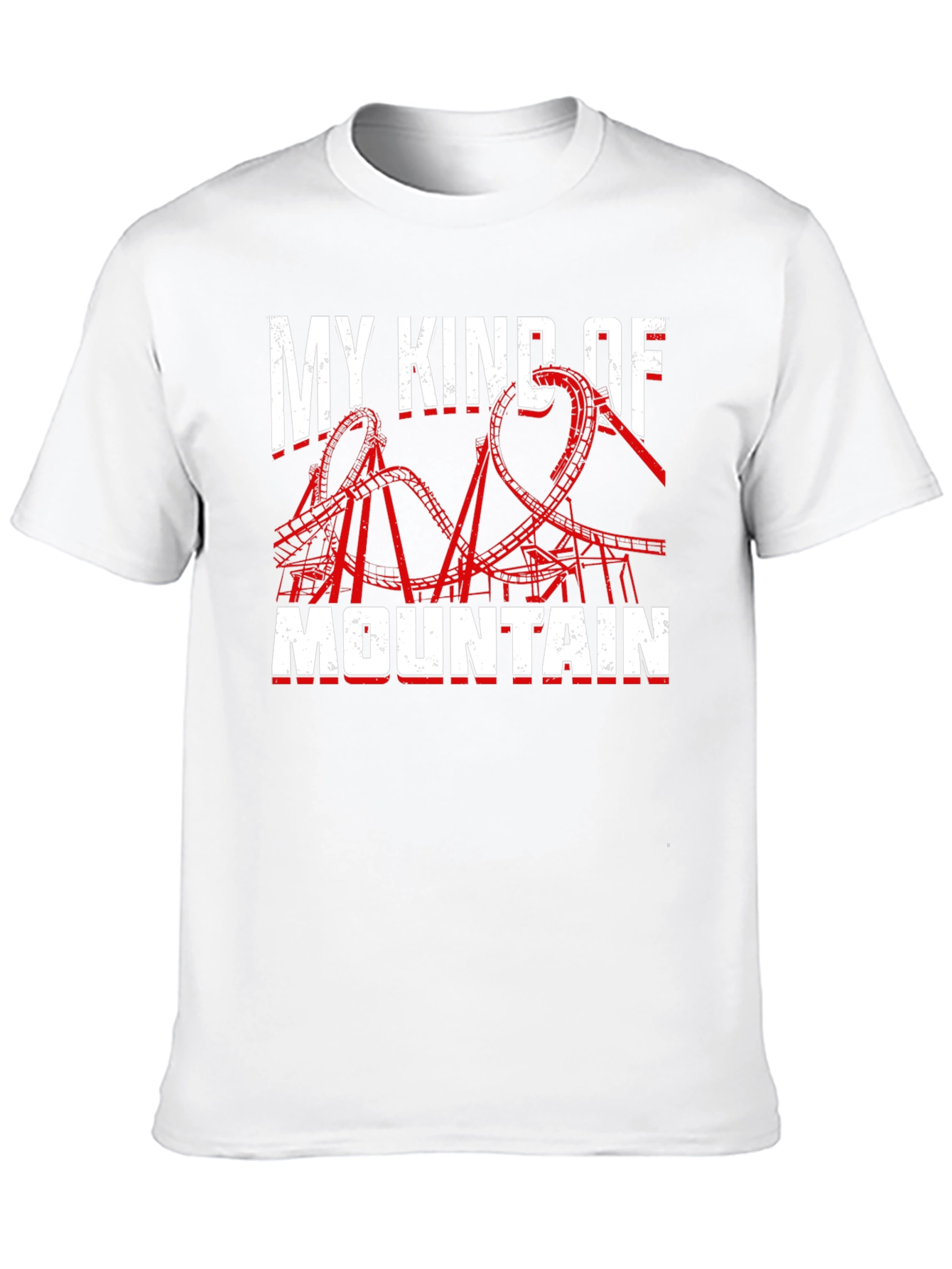 My Kind Of Mountain Rollercoaster Graphic T-Shirt