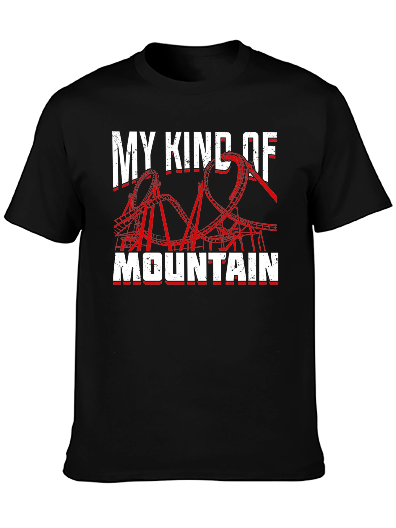 My Kind Of Mountain Rollercoaster Graphic T-Shirt