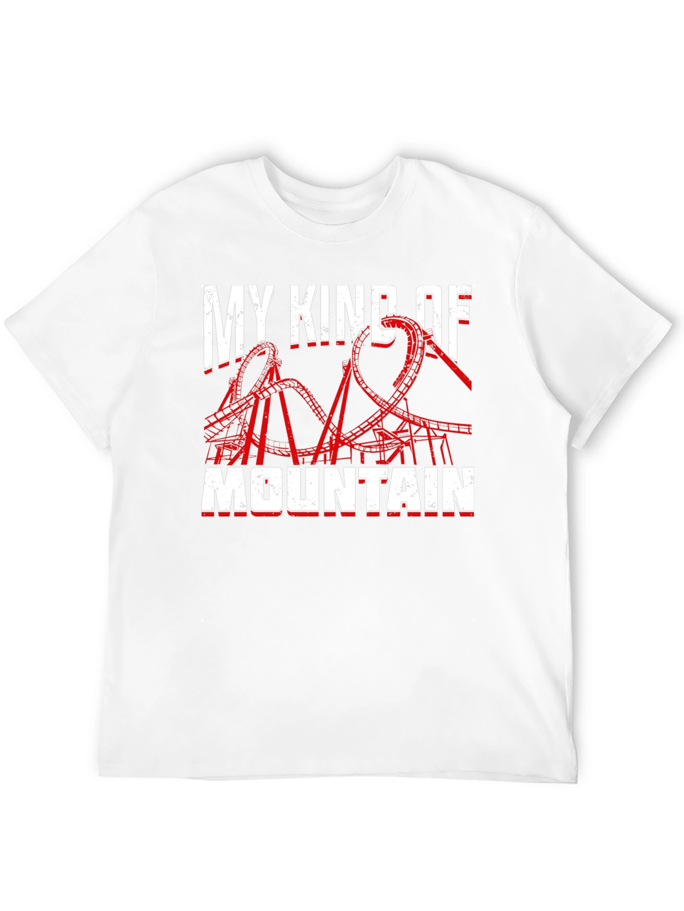 My Kind Of Mountain Rollercoaster Graphic T-Shirt