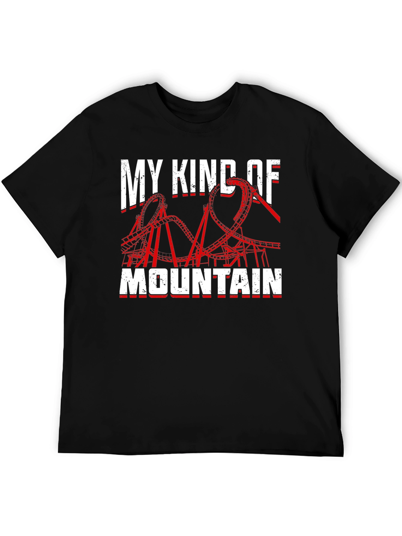 My Kind Of Mountain Rollercoaster Graphic T-Shirt