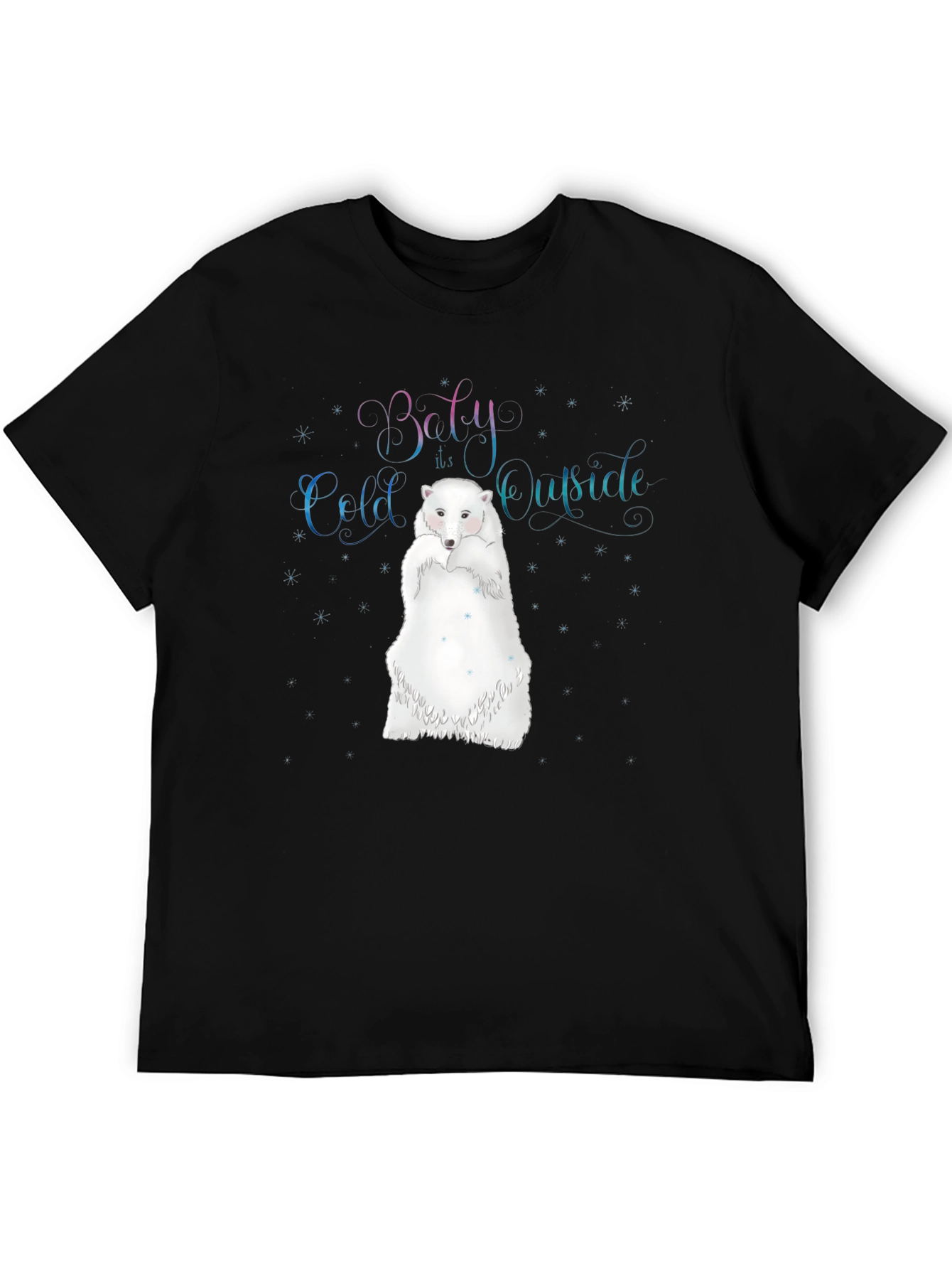 Baby Its Cold Outside Polar Bear Graphic Tee