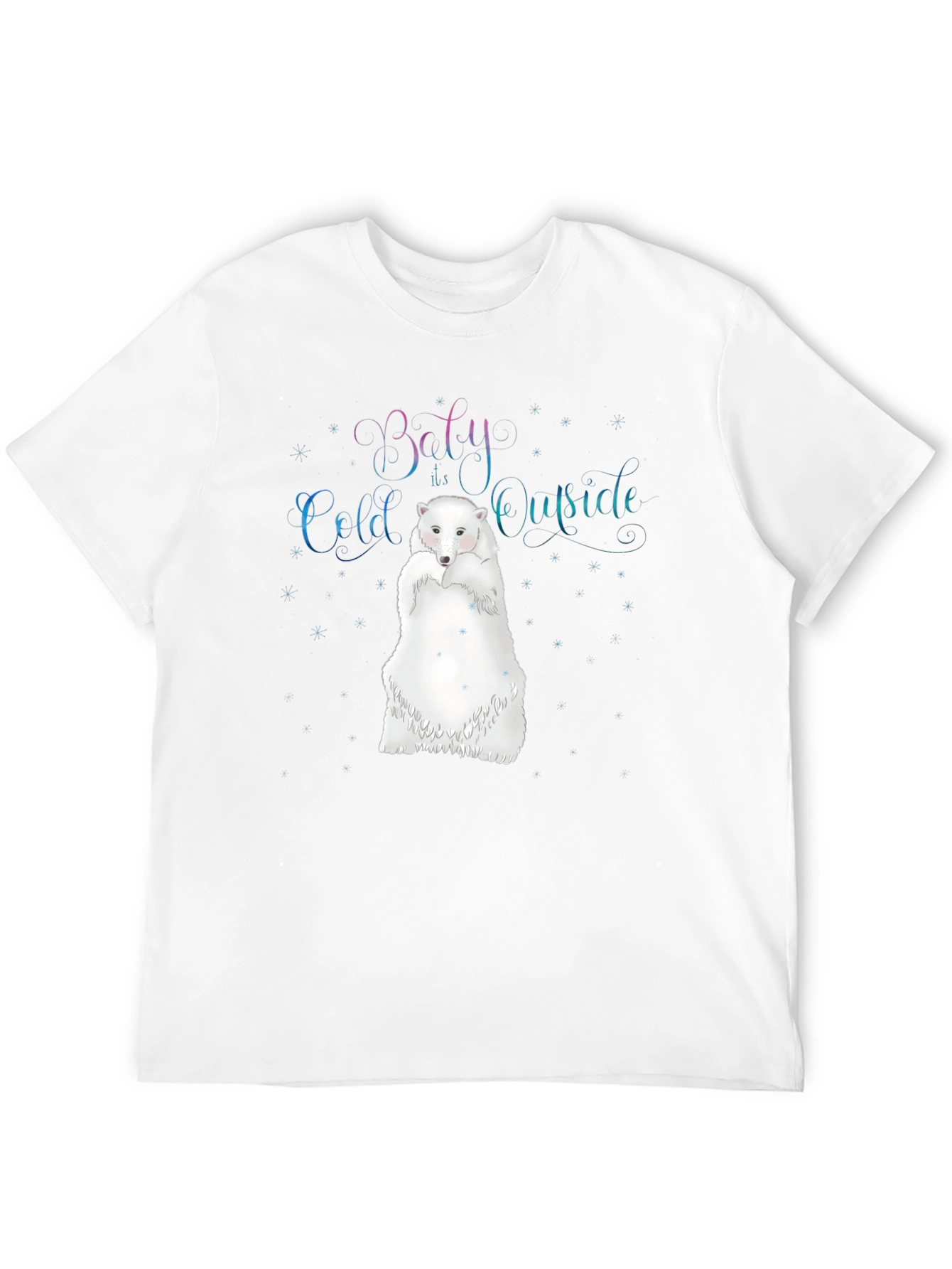 Baby Its Cold Outside Polar Bear Graphic Tee
