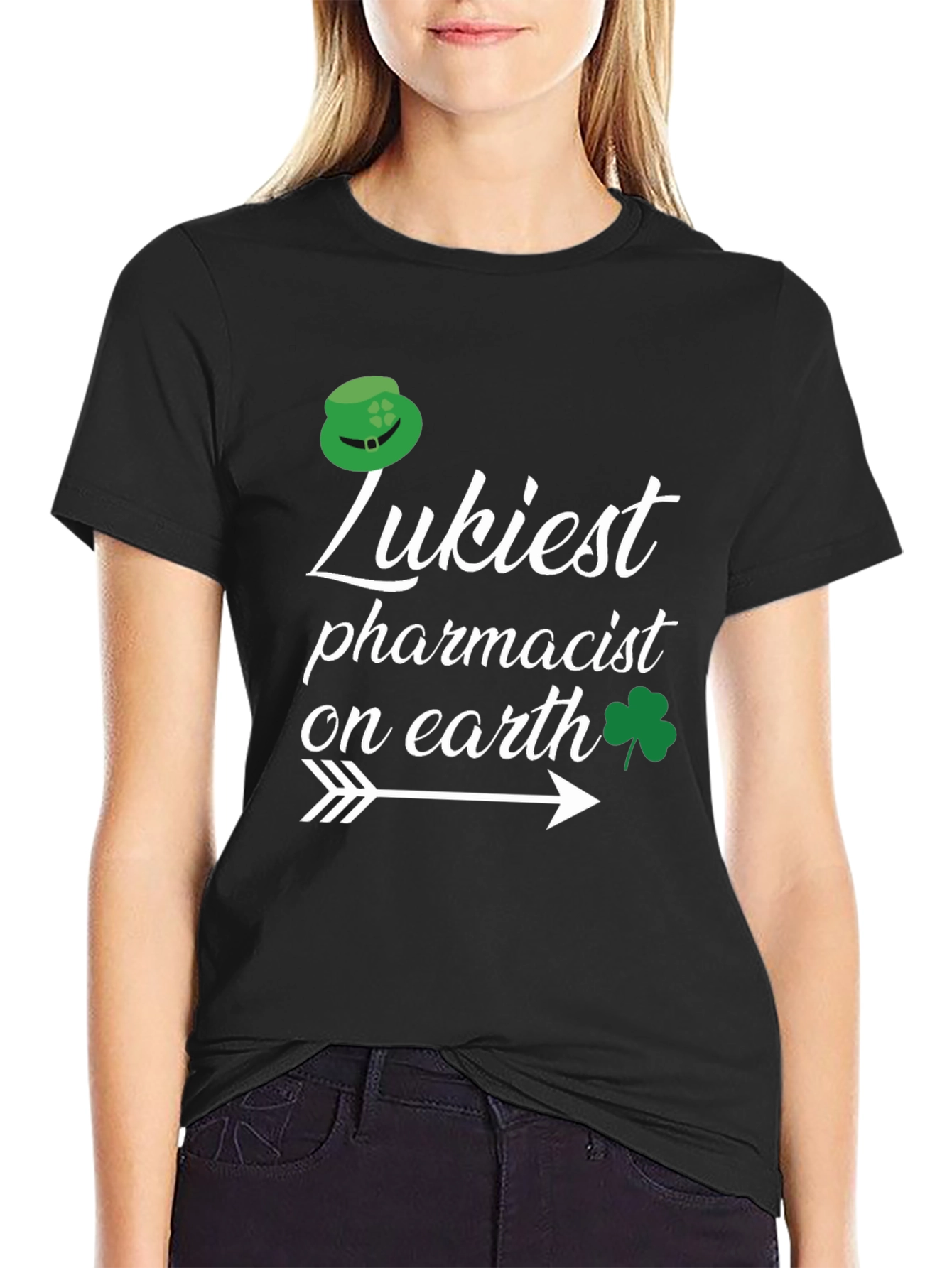 Luckiest Pharmacist on Earth St. Patricks Day T-Shirt