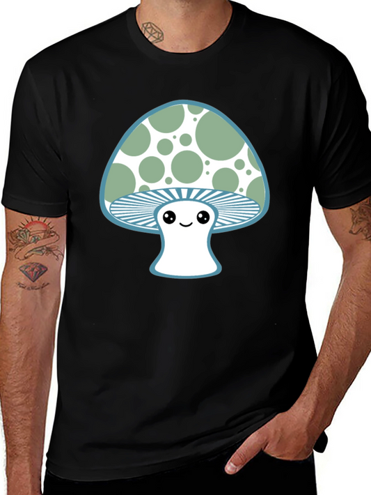 Mushroom Graphic Tee - Fun & Stylish!