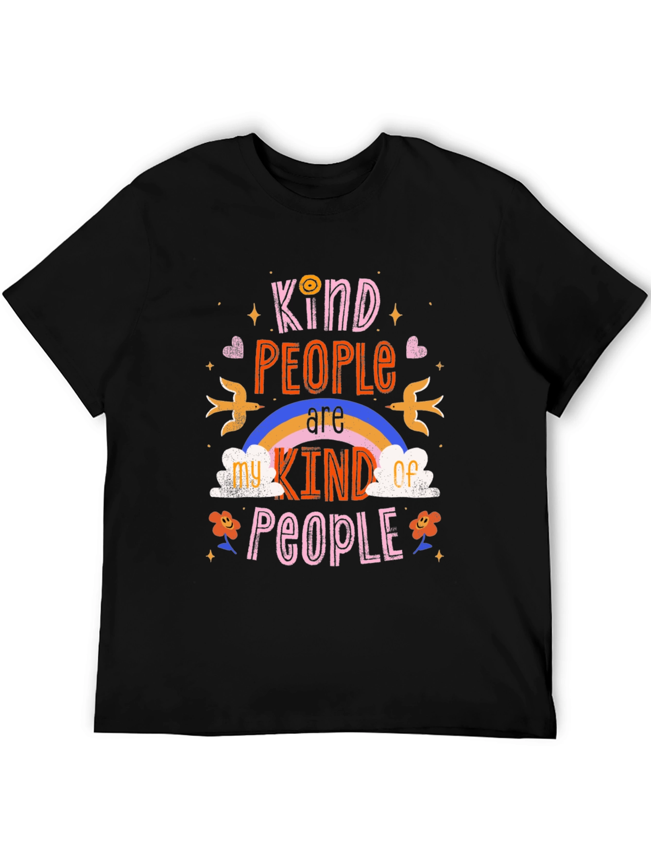 Kind People T-Shirt - Graphic Tee - Positive Vibes