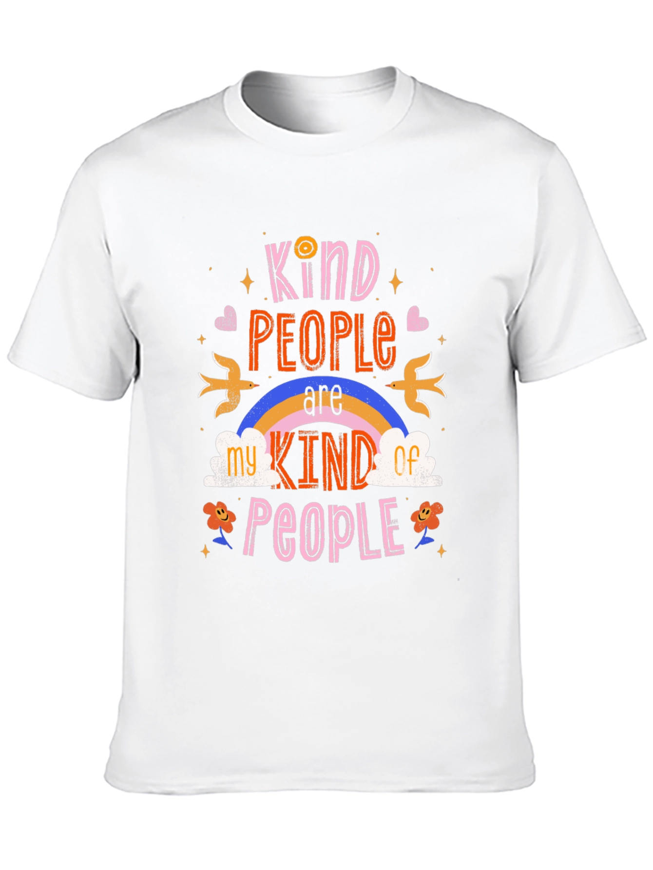 Kind People T-Shirt - Graphic Tee - Positive Vibes