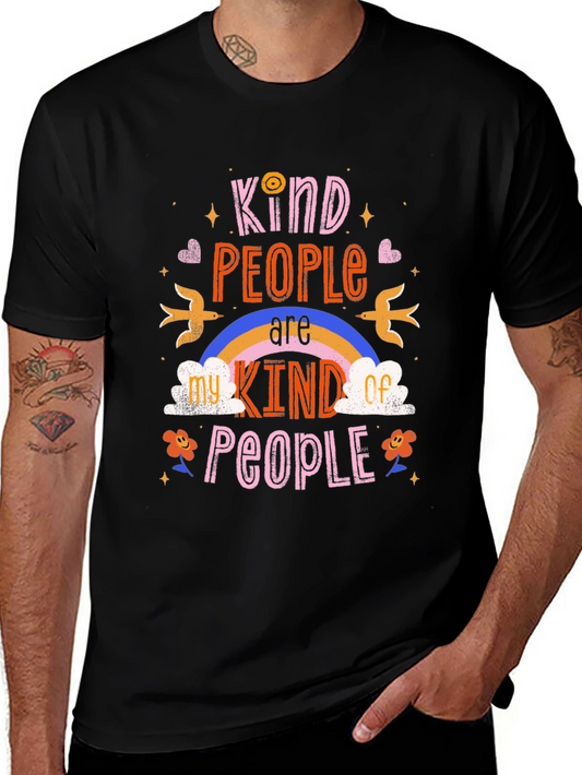 Kind People T-Shirt - Graphic Tee - Positive Vibes