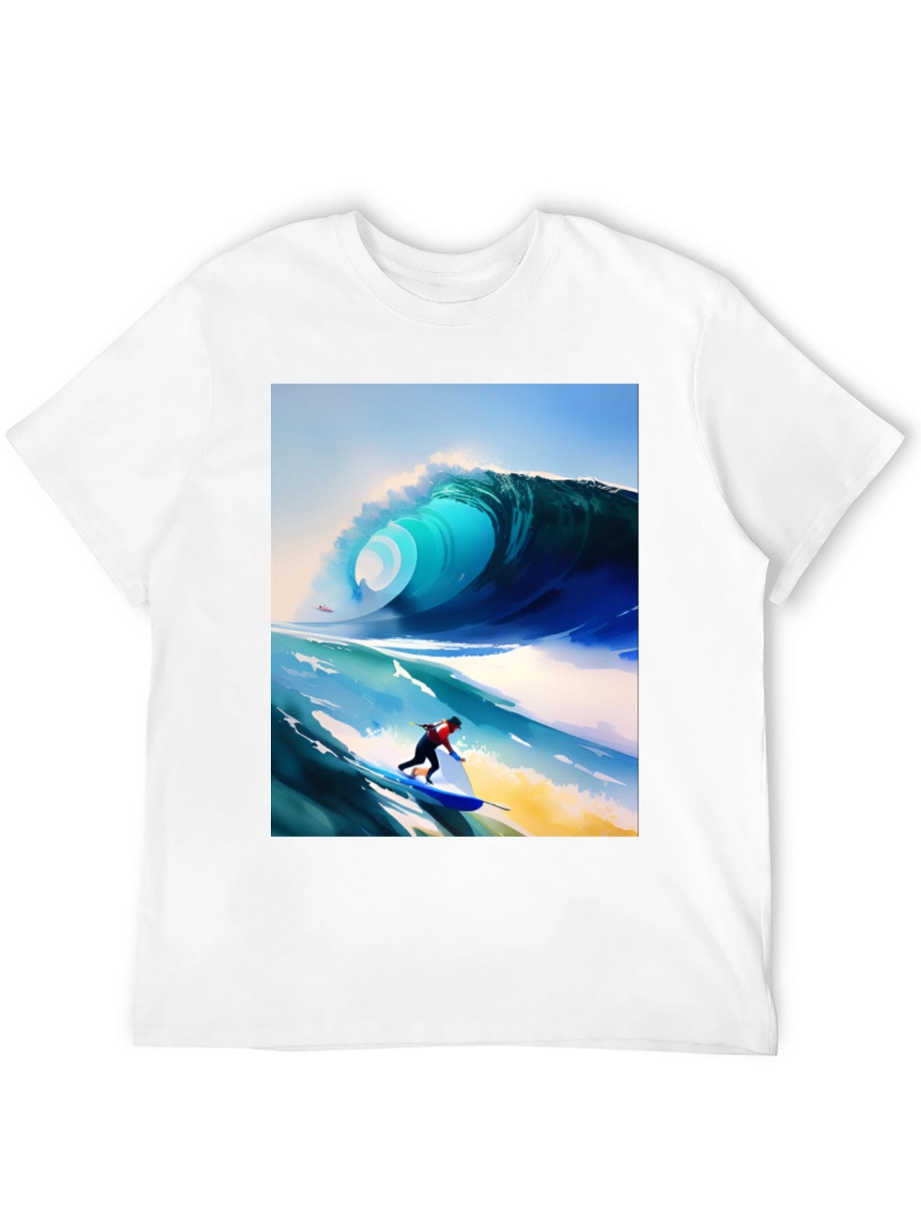 Surfer Wave T-Shirt - Stylish Graphic Tee