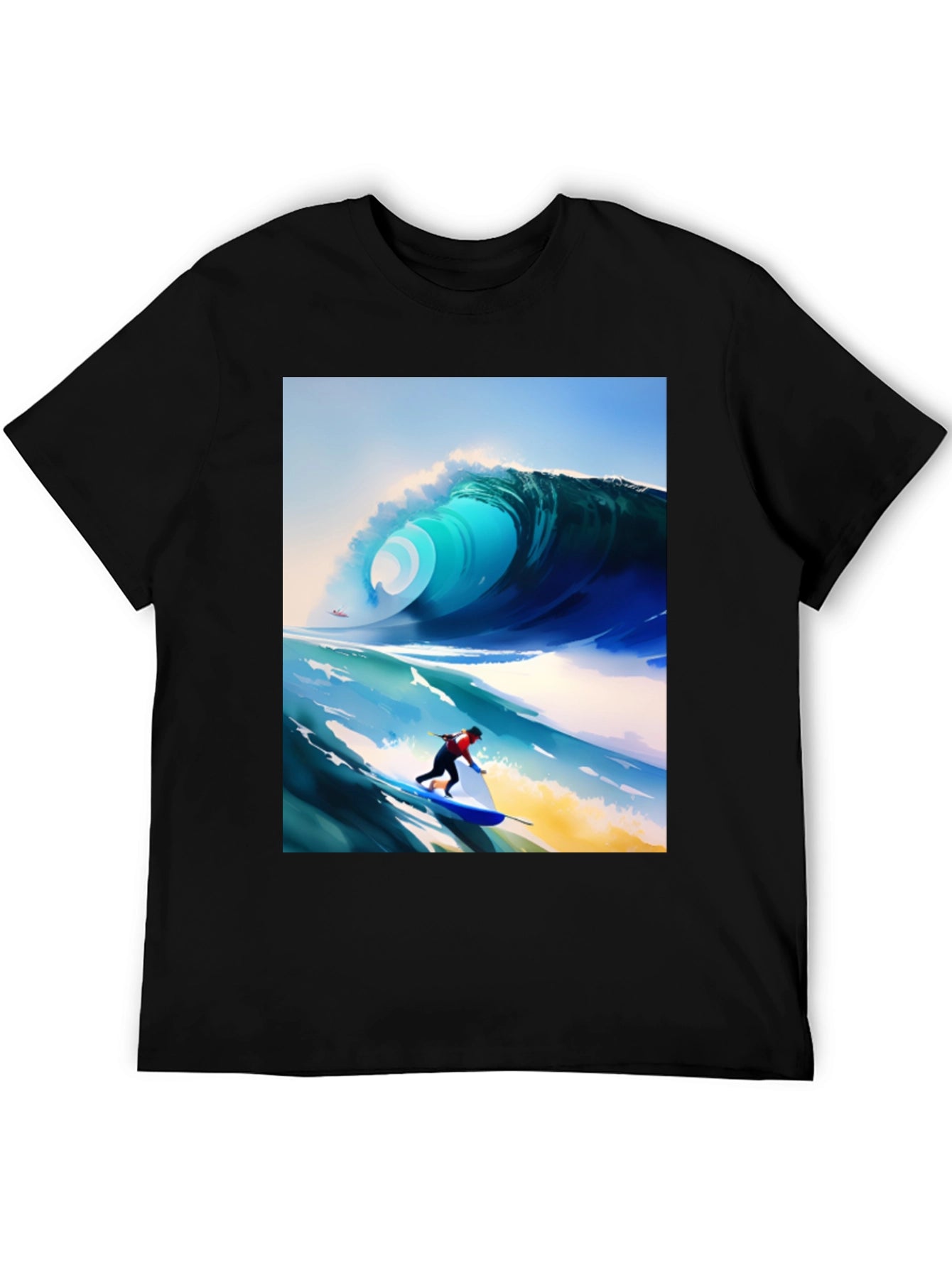 Surfer Wave T-Shirt - Stylish Graphic Tee