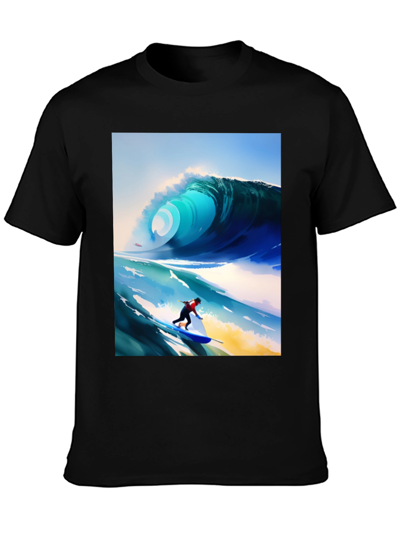 Surfer Wave T-Shirt - Stylish Graphic Tee