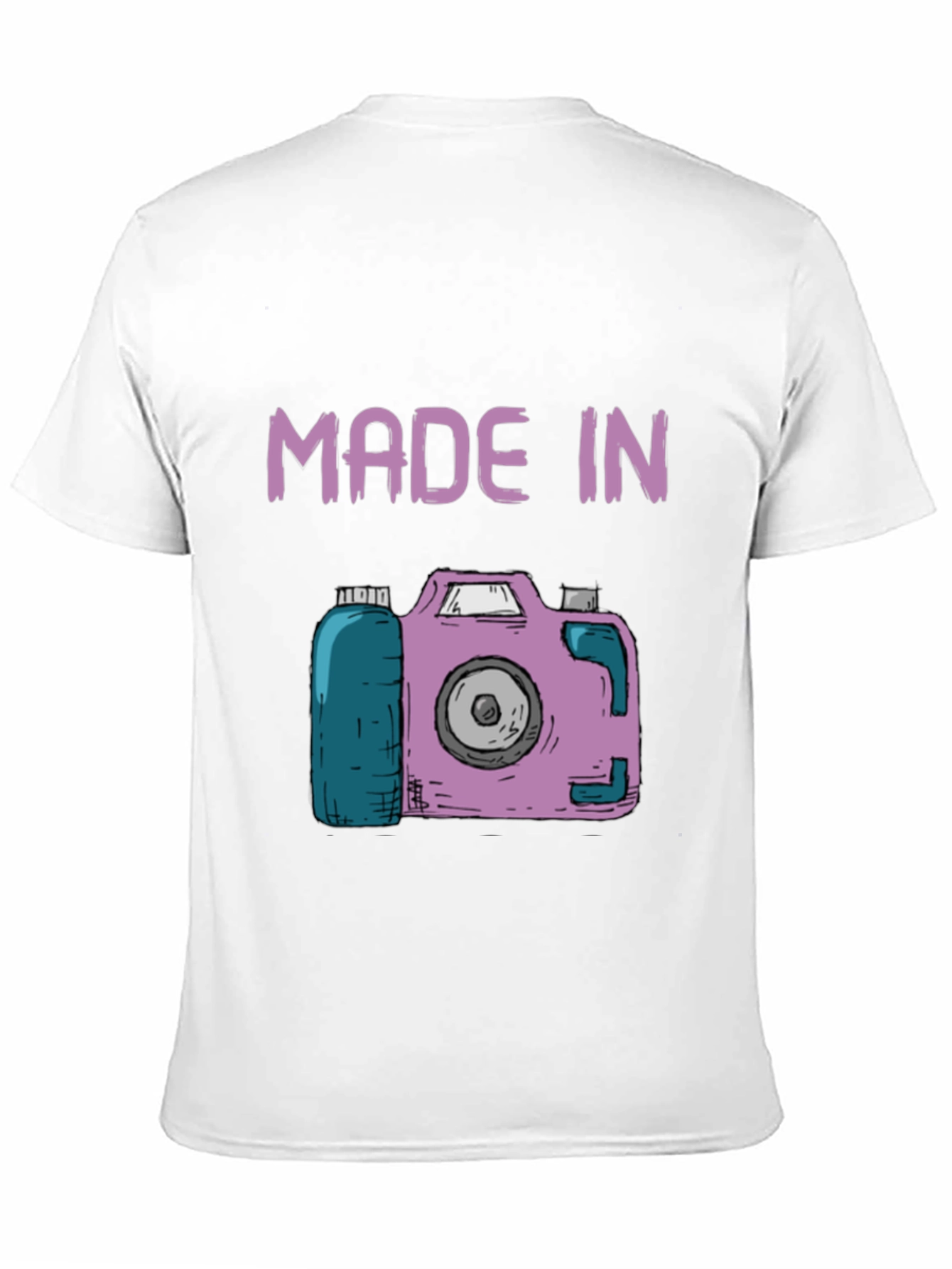 Camera Graphic T-Shirt - Made In Design