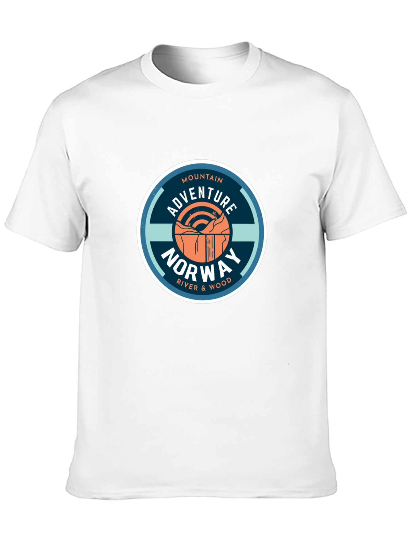 Adventure Norway Mountain Graphic T-Shirt