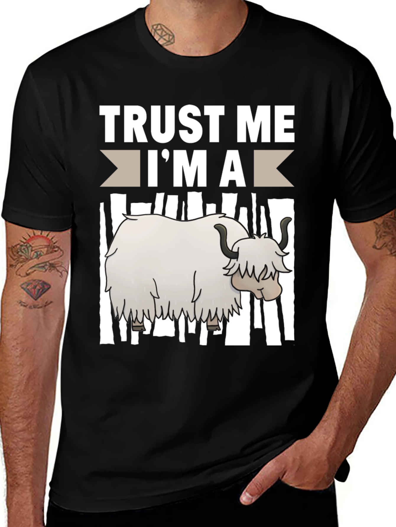 Trust Me Im A Yak Funny T-Shirt