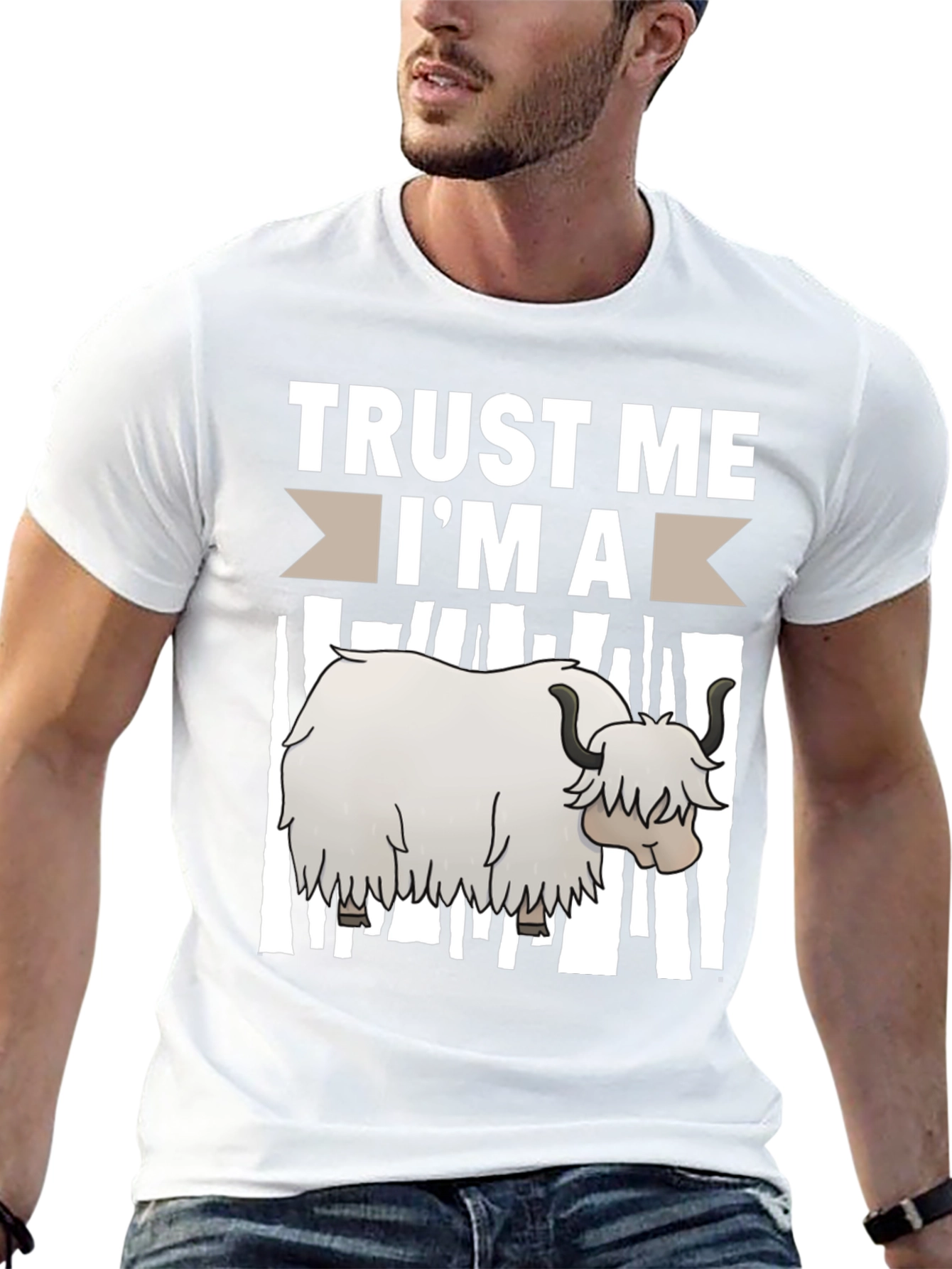 Trust Me Im A Yak Funny T-Shirt