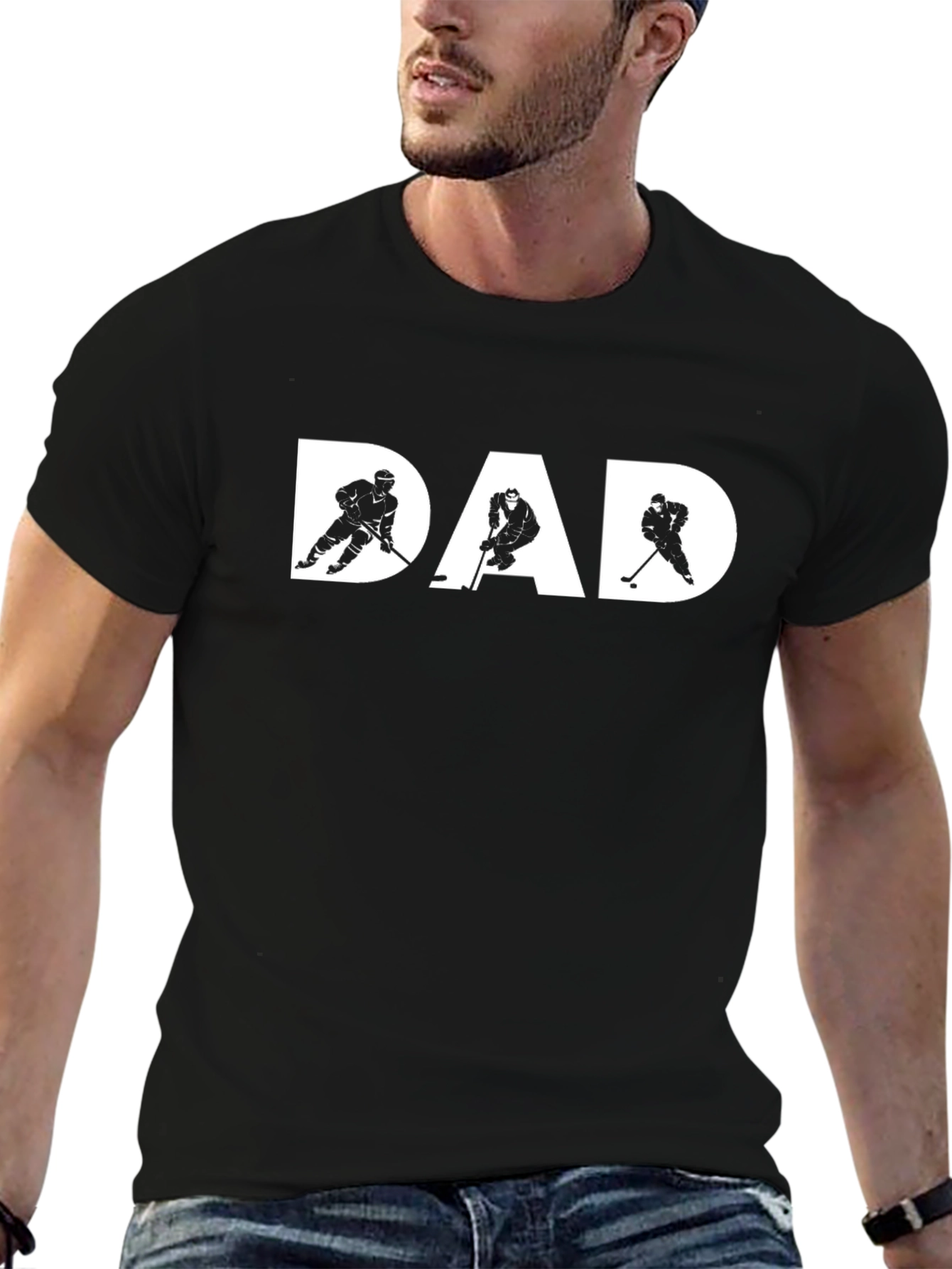 Hockey Dad T-Shirt: Fathers Day Gift