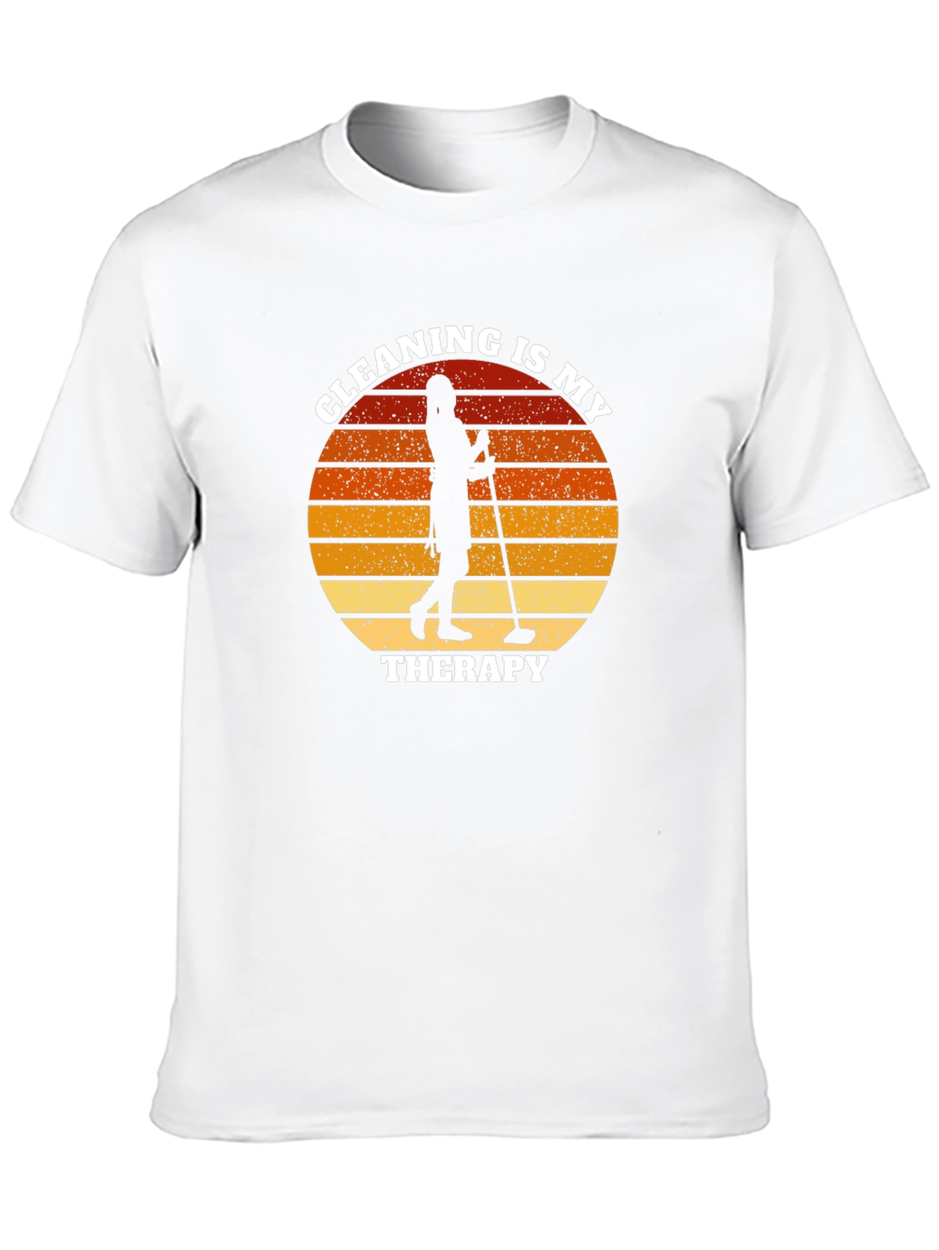 Cleaning Therapy Graphic T-Shirt