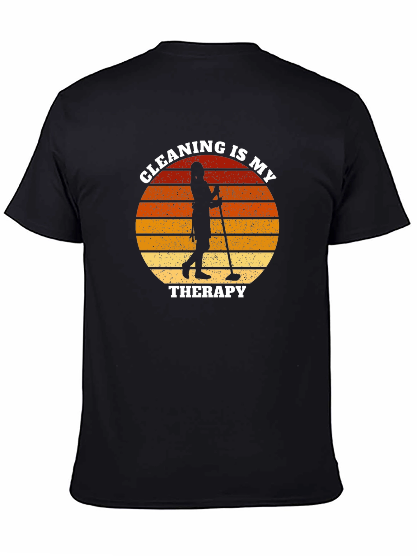 Cleaning Therapy Graphic T-Shirt